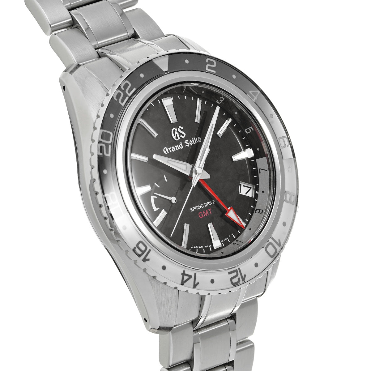 Spring Drive GMT SBGE277 Black Grand Seiko Men's [Pre-Owned].