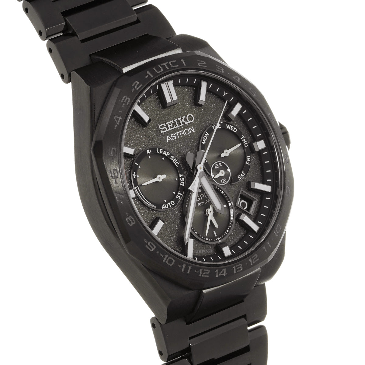 Astron Biohazard Death Island SBXC129 Black SEIKO Men's [Pre-owned].