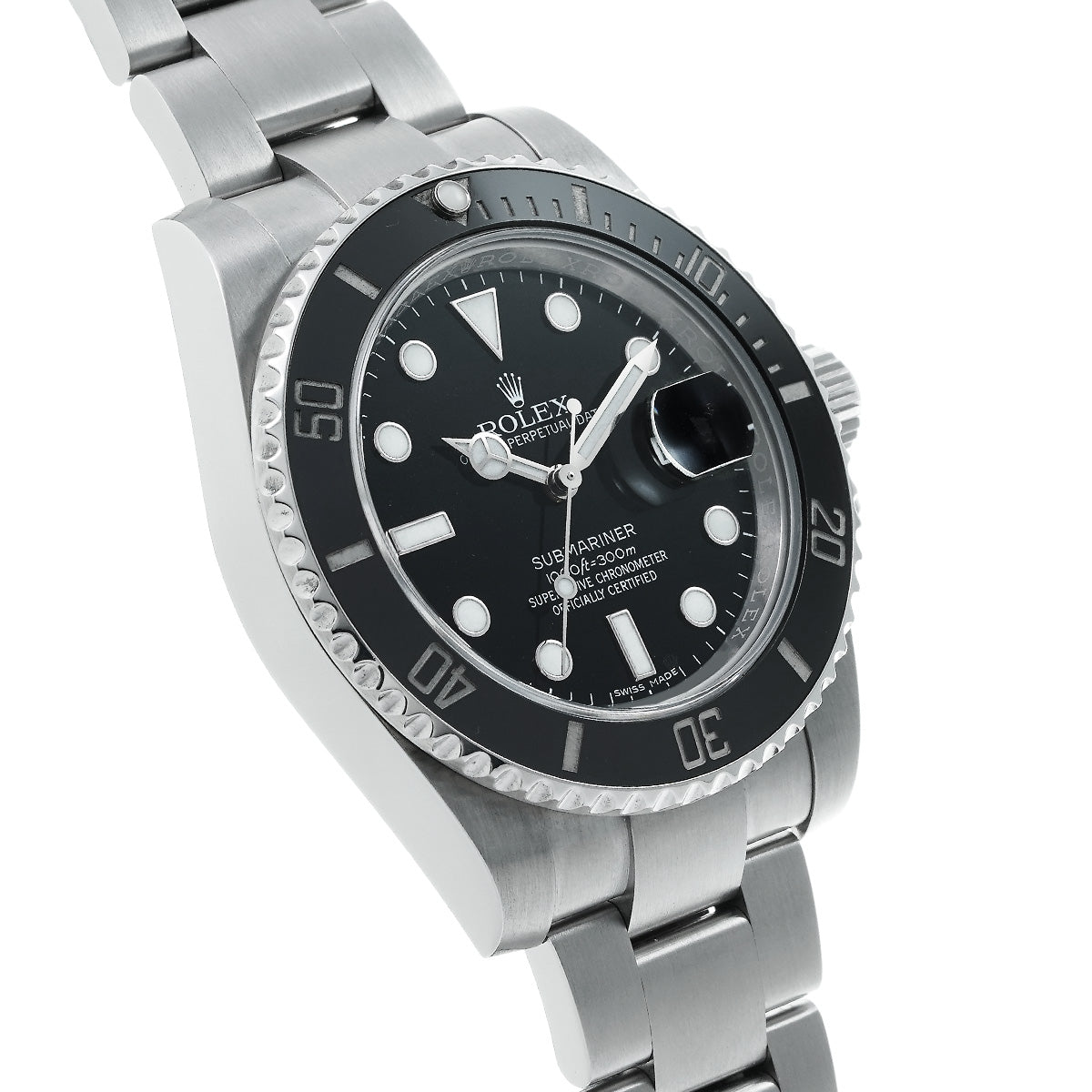 Submariner Date 116610LN Random Serial Black ROLEX Men's [Pre-Owned].