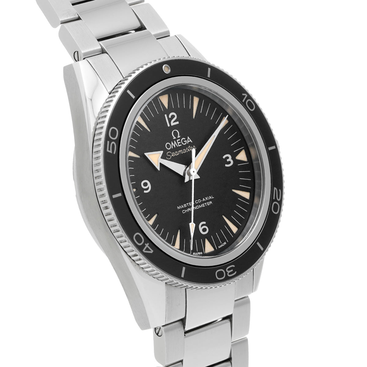 Seamaster 300 Master Co-Axial 233.30.41.21.01.001 Black OMEGA Men's [pre-owned].
