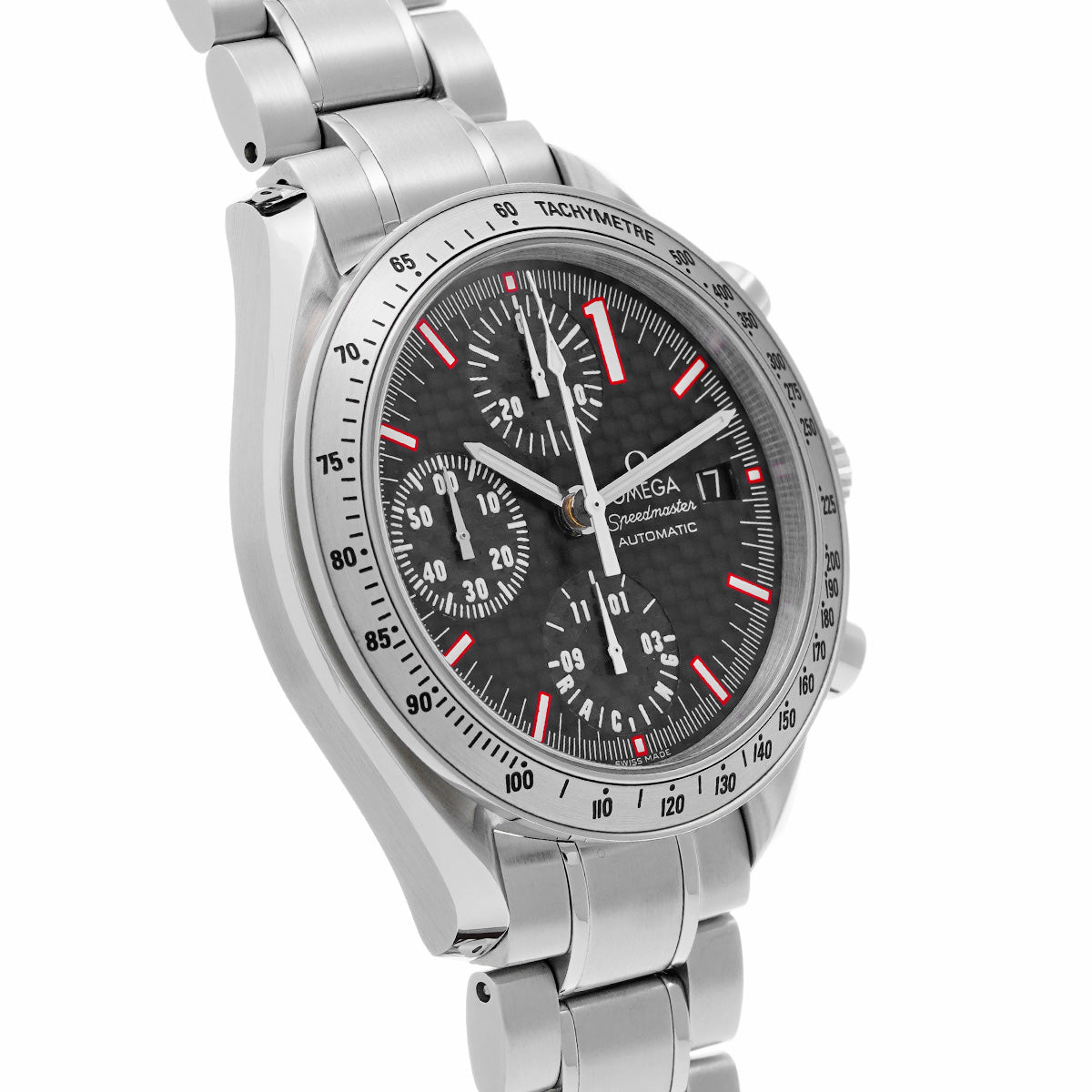 Speedmaster Racing Michael Schumacher 2001 3519.50 Black OMEGA Men's [Pre-Owned].