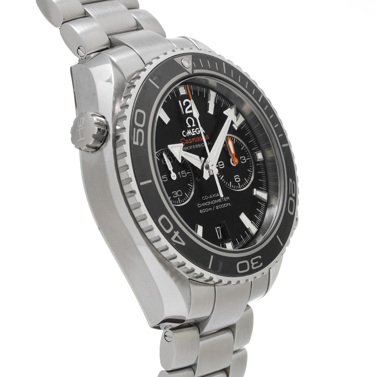 Seamaster Planet Ocean 600 Co-Axial Chronograph 232.30.46.51.01.001 Black OMEGA Men's [Pre-Owned].