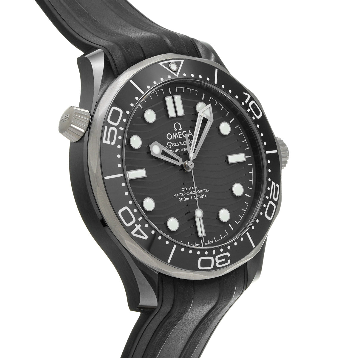 Seamaster Diver 300 Co-Axial Master Chronometer 210.92.44.20.01.001 Black OMEGA Men's [Pre-Owned].