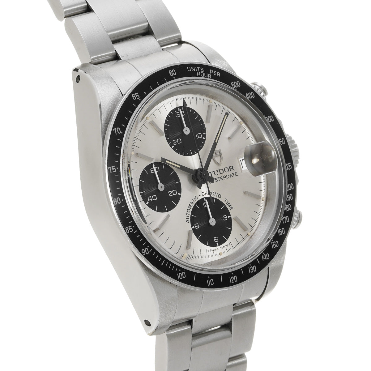 79160 Chronotime B60 Series (manufactured circa 1995) Silver/Black TUDOR Men's [Pre-Owned].