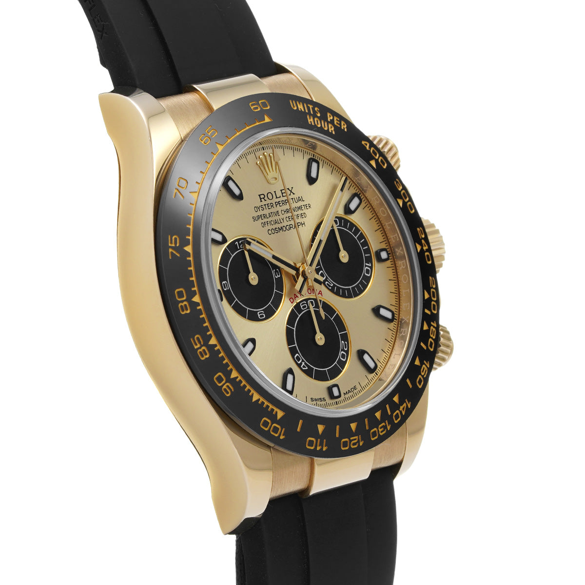 Cosmograph Daytona 116518LN Random Serial Champagne/Black ROLEX Men's [Pre-Owned].