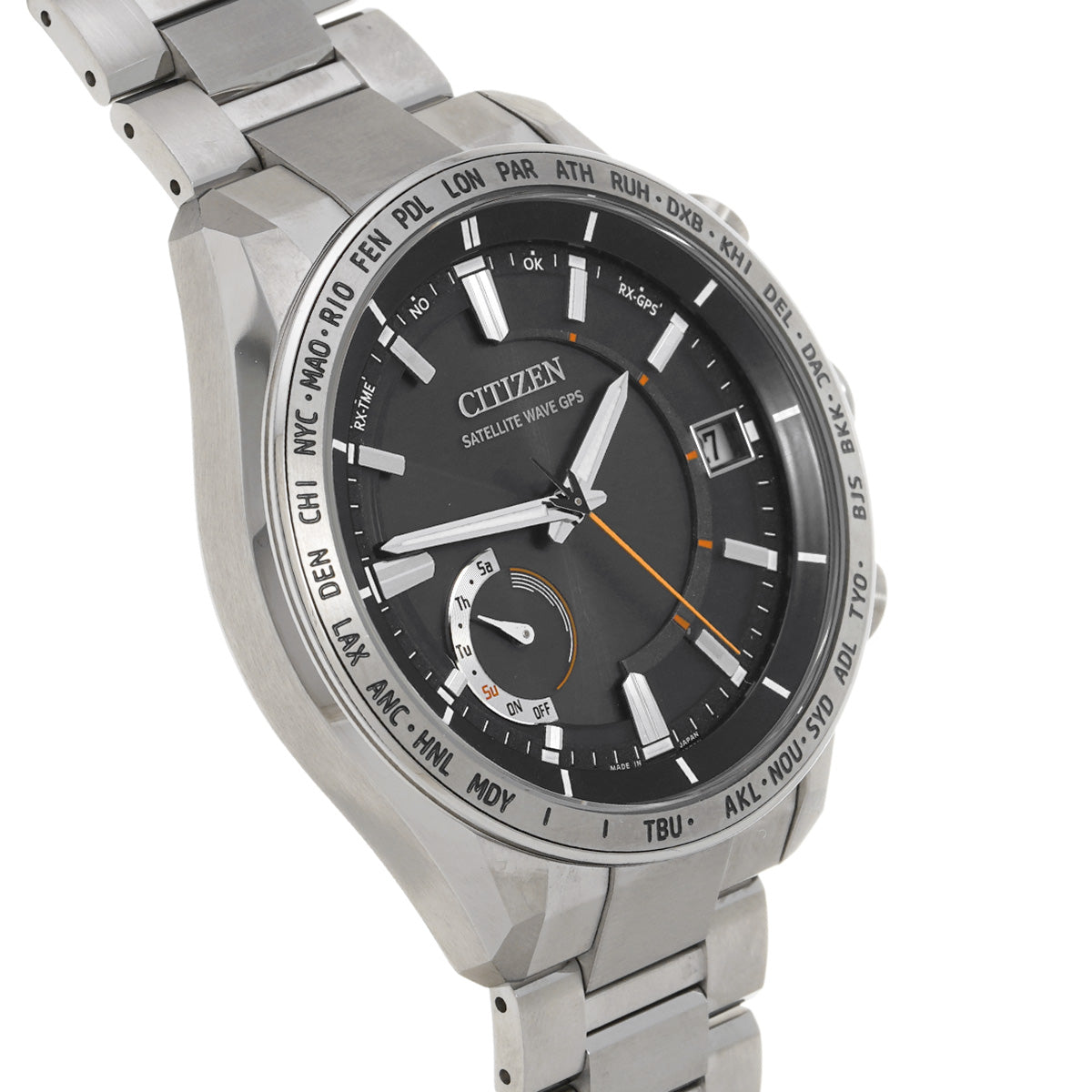 ATESSA Eco-Drive CC3081-52E Black CITIZEN Men's [Pre-owned].