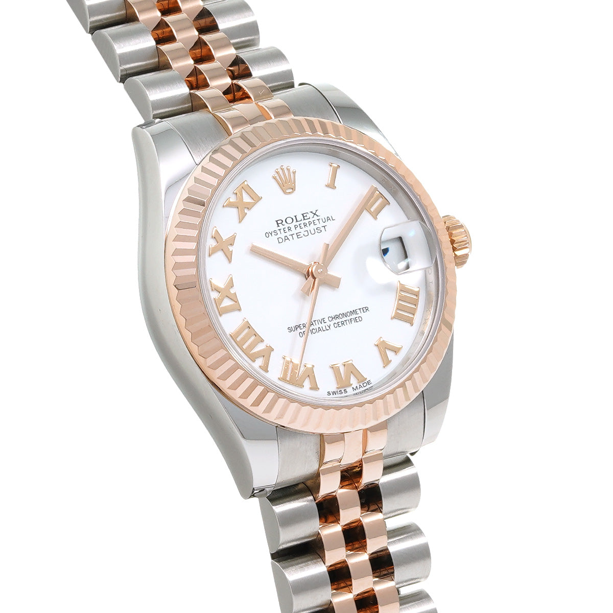 DATE JUST 31 178271 Random Serial White ROLEX Unisex [Pre-owned].