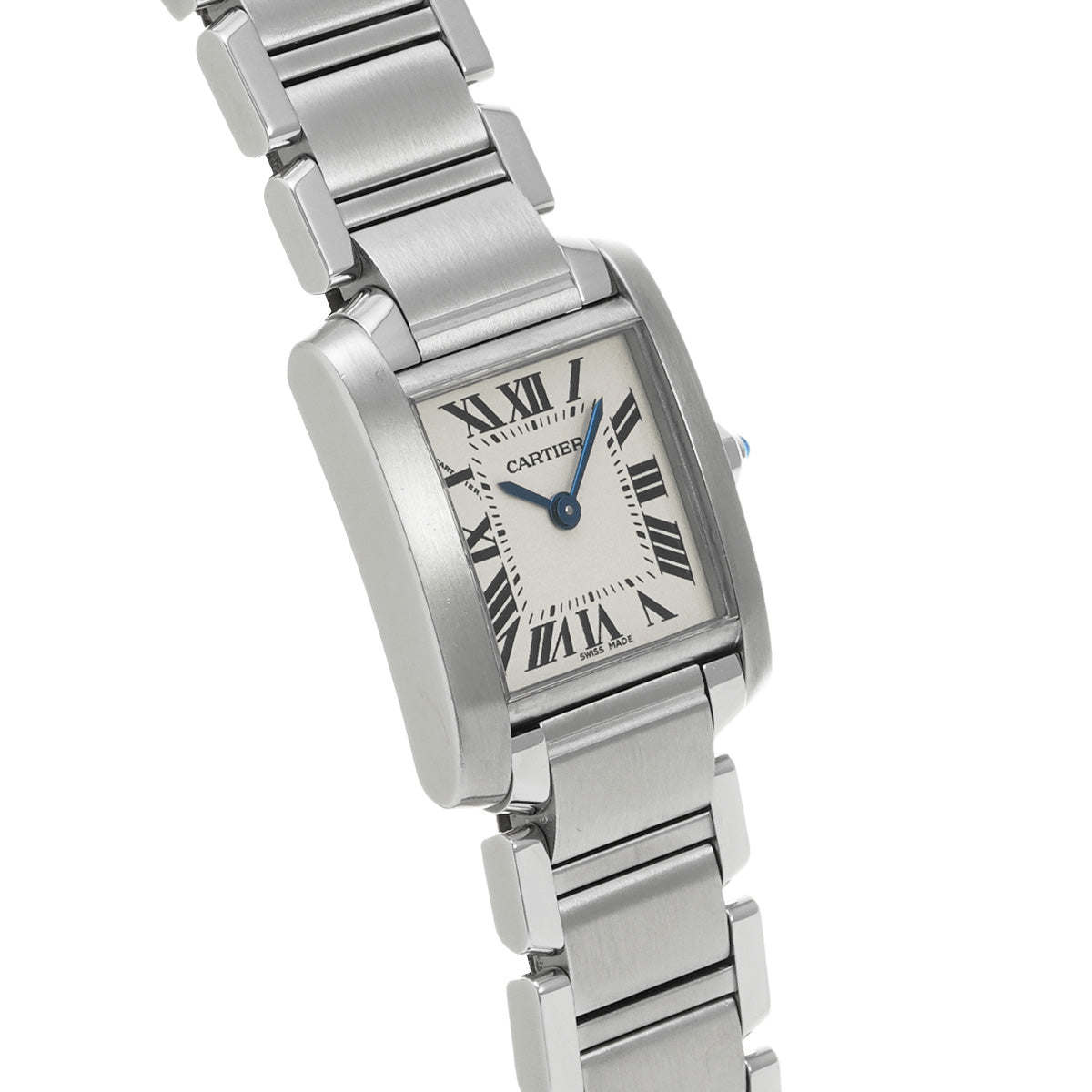 Tank Francaise SM W51008Q3 Silver CARTIER Ladies [Pre-owned]
