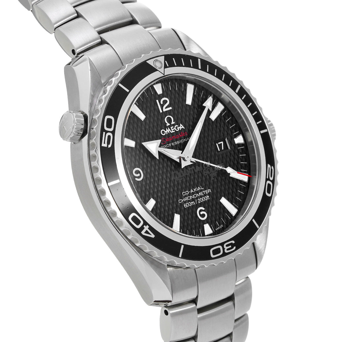 Seamaster Planet Ocean 600 Co-Axial 007 222.30.46.20.01.001 Black OMEGA Men's [Pre-Owned].