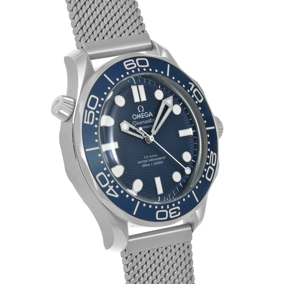 Seamaster Diver 300 Co-Axial Master Chronometer James Bond 60th 210.30.42.20.03.002 Blue OMEGA Mens [never used]