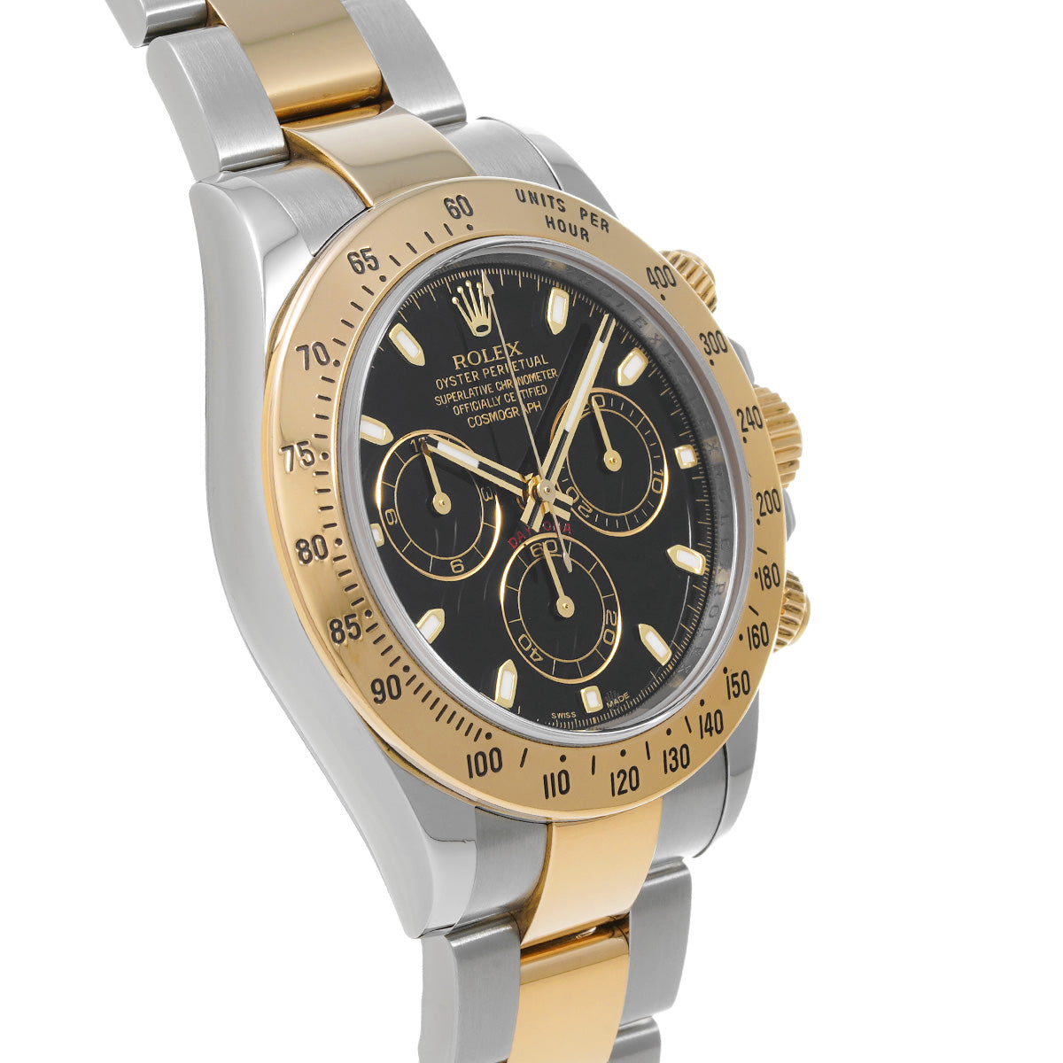 Cosmograph Daytona 116523 G (manufactured around 2010) Black ROLEX Men's [Pre-Owned].