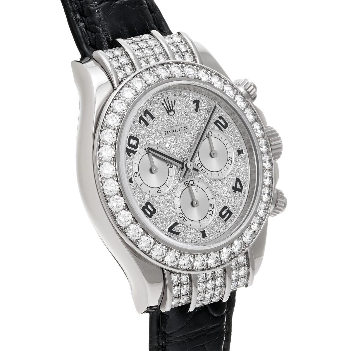Cosmograph Daytona 116599RBR M (made around 2008) Pav Diamond/Silver ROLEX Men's [Pre-Owned].