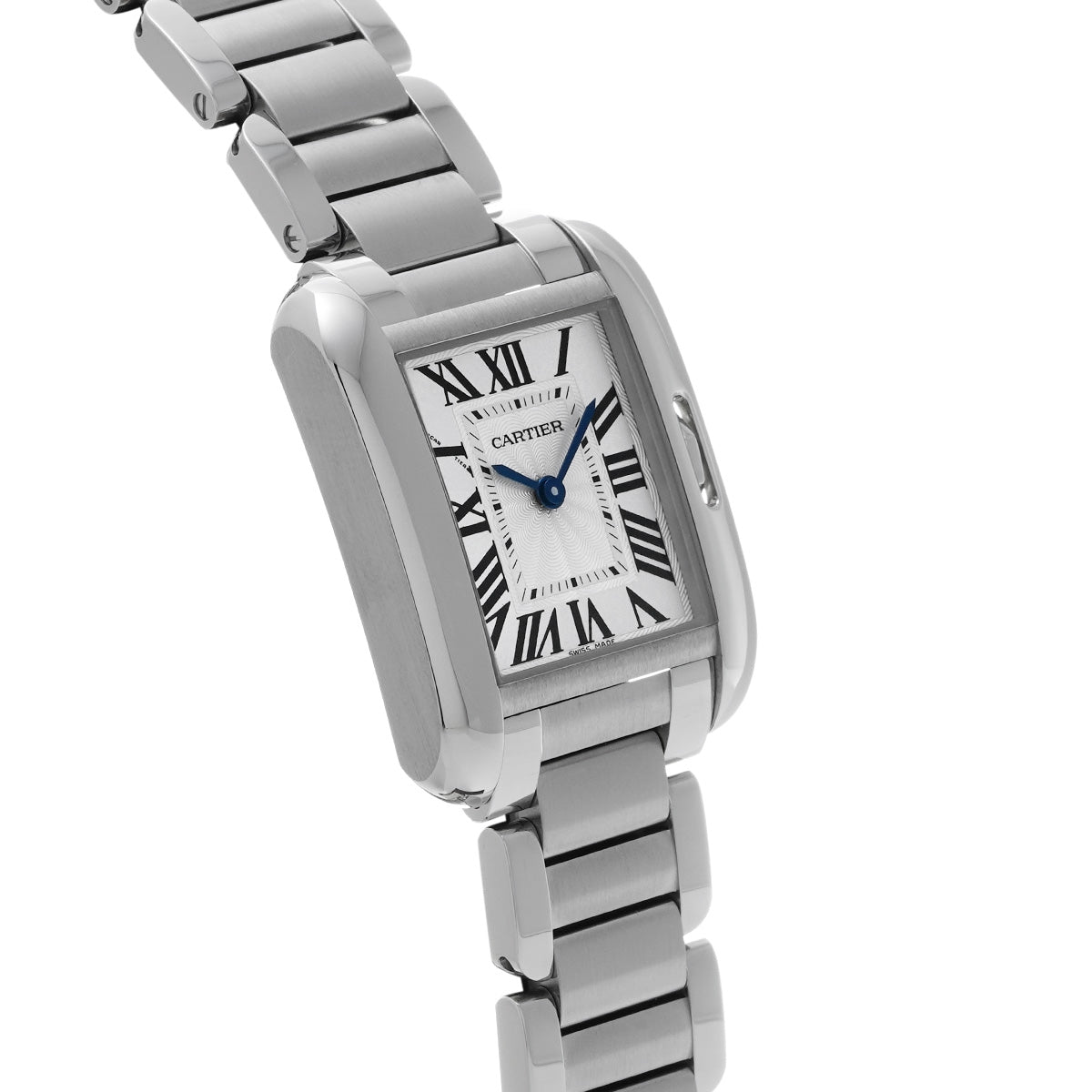 Tank Anglaise SM W5310022 Silver CARTIER Ladies [Pre-owned]