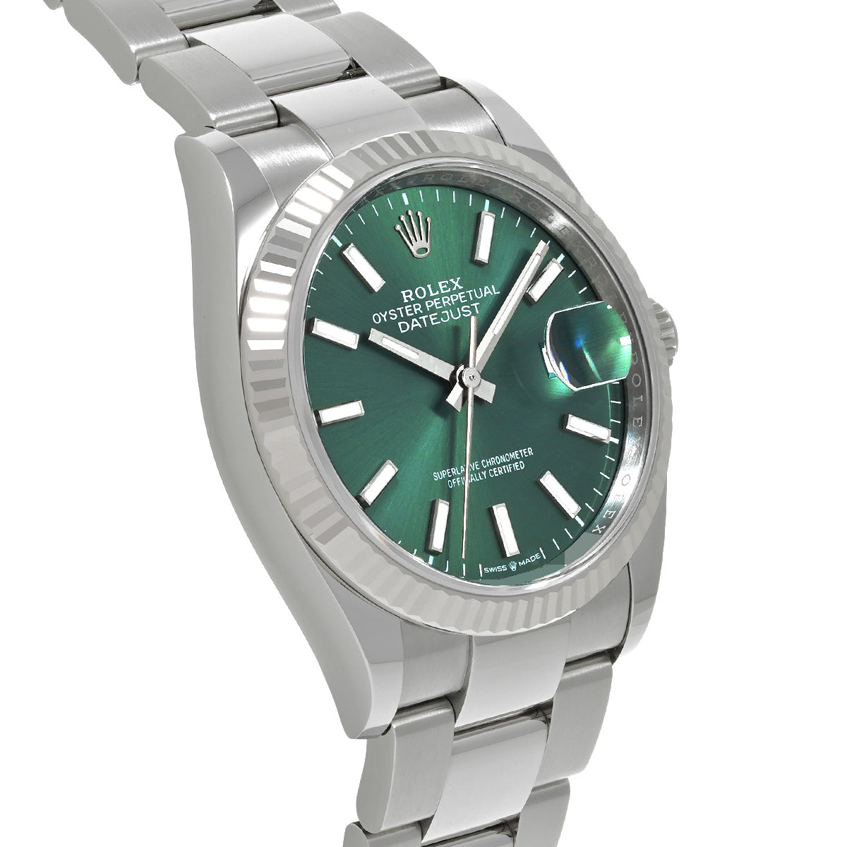 Datejust 36 126234 Random Serial Mint Green ROLEX Men's [Pre-Owned].