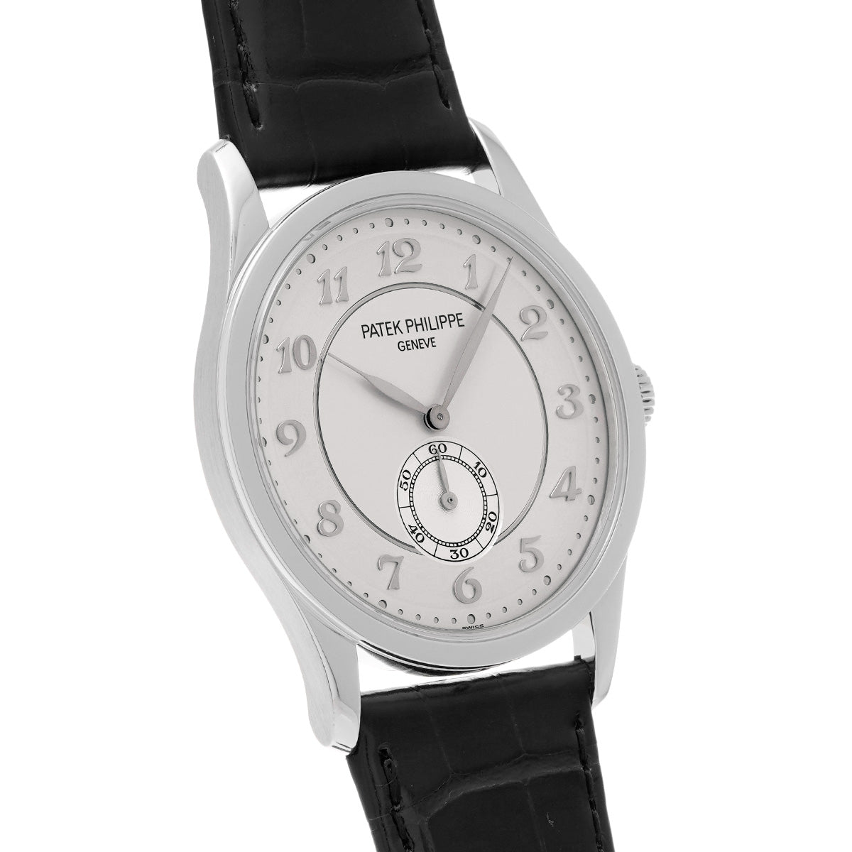 Calatrava 5196P-001 Silver PATEK PHILIPPE Men's [Pre-Owned].