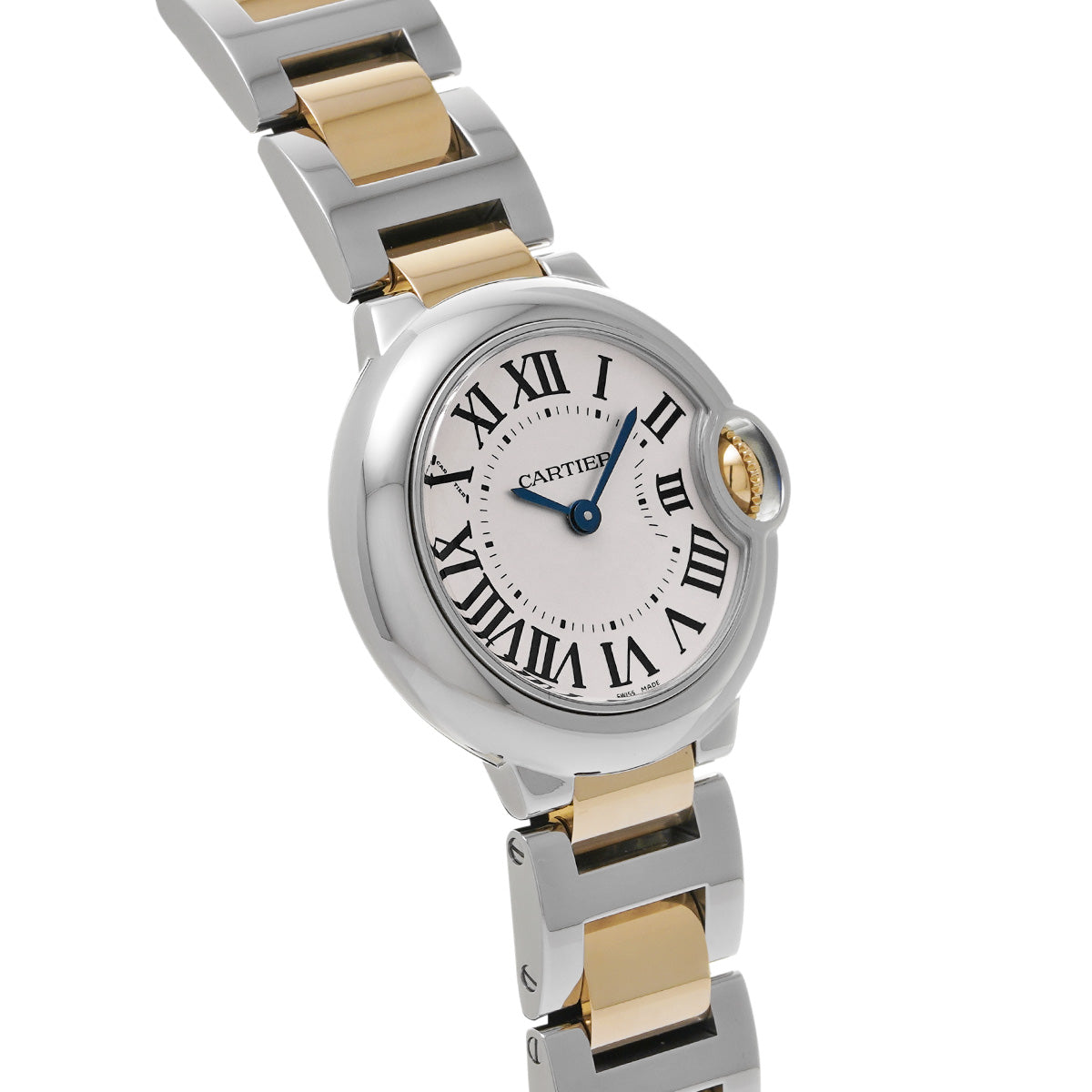 Ballon Bleu de Cartier 28mm W69007Z3 Silver CARTIER Ladies [Pre-owned].
