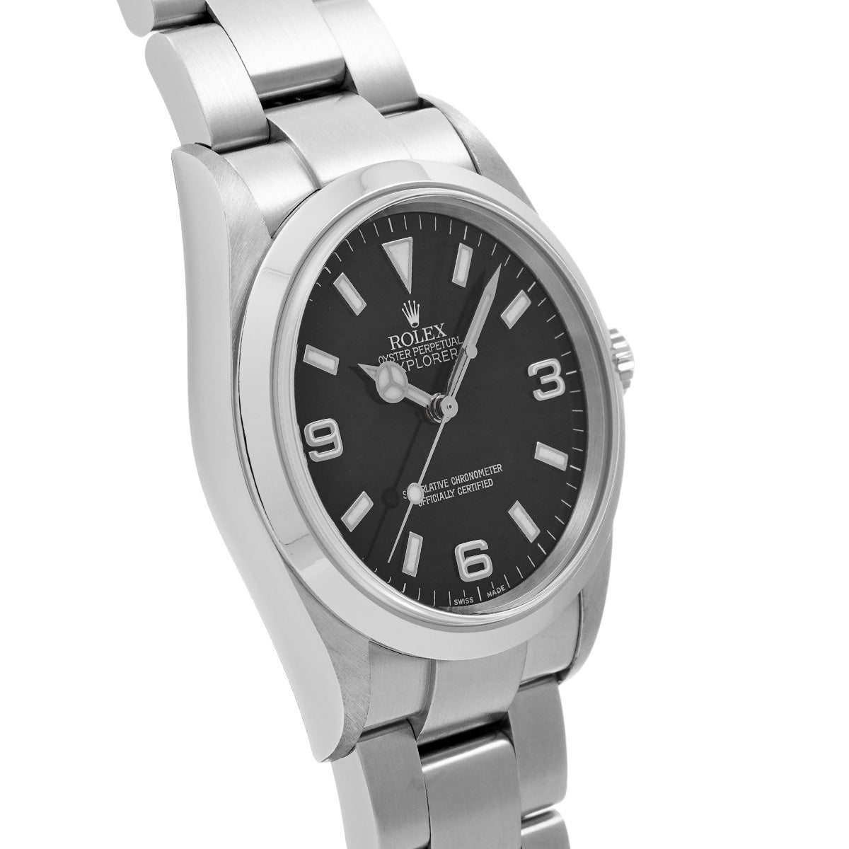 Explorer 114270 K (made around 2002) Black ROLEX Men's [Pre-Owned].