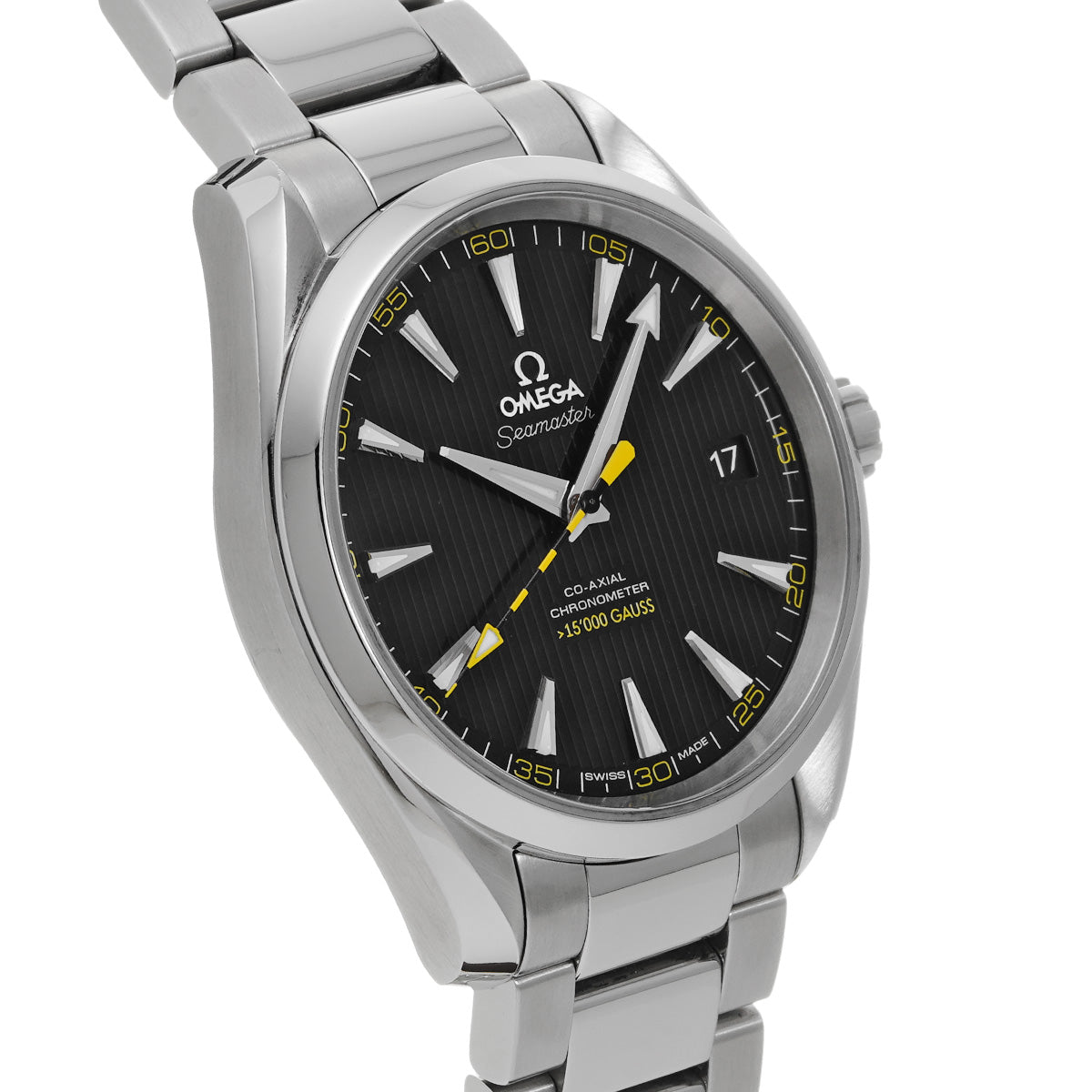 Seamaster Aqua Terra Co-Axial 15,000 gauss 231.10.42.21.01.002 Black OMEGA Men's [Pre-Owned].