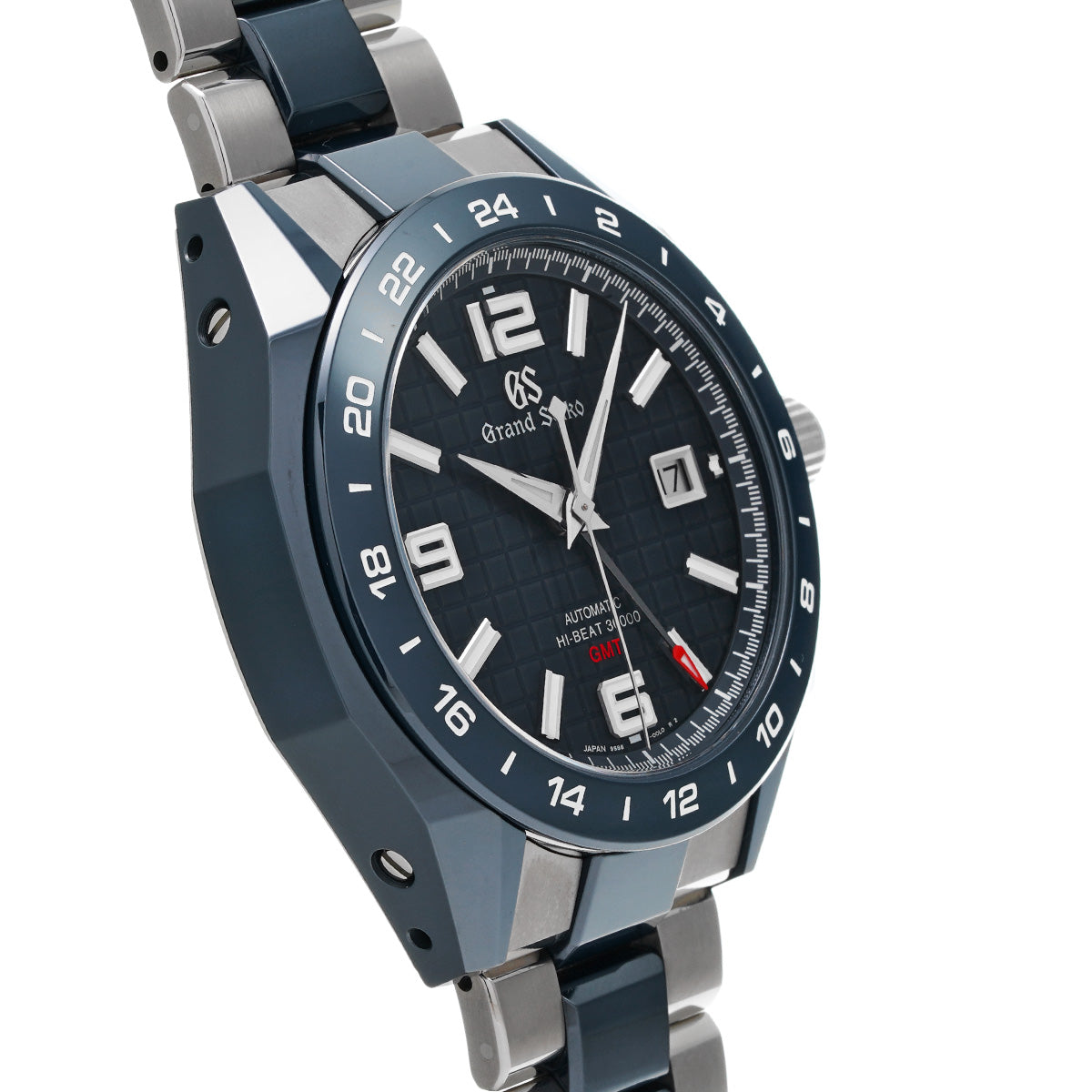 Sports Collection Mechanical High Beat 36000 GMT SBGJ233 Blue Grand Seiko Men's [Pre-Owned].