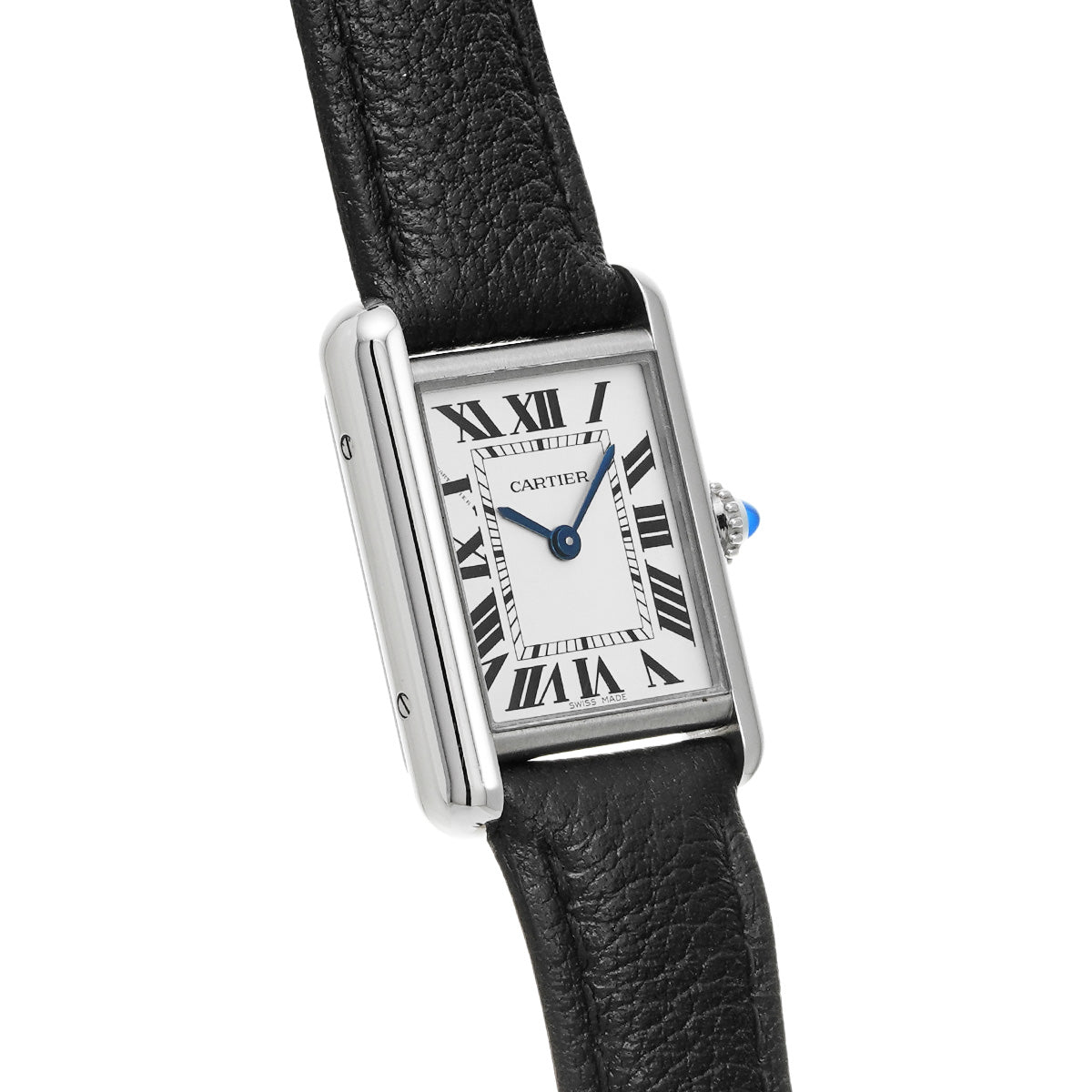 Tank Must SM WSTA0042 Silver CARTIER Ladies [Pre-owned]