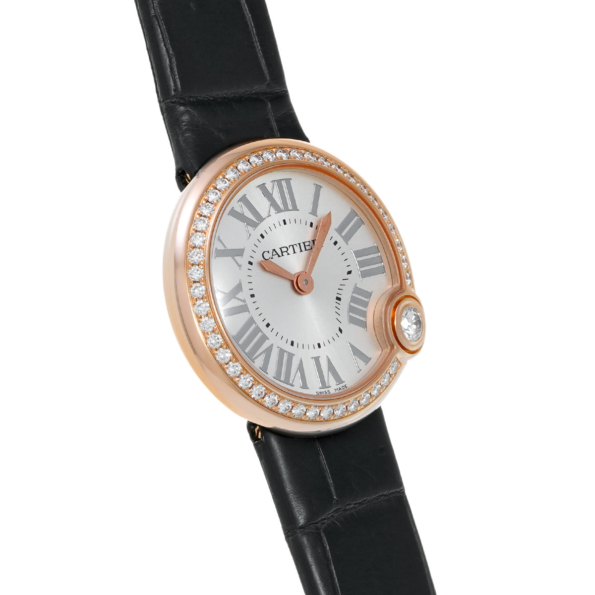 Ballon Blanc de Cartier 30MM WJBL0008 Silver CARTIER Ladies [Pre-Owned].