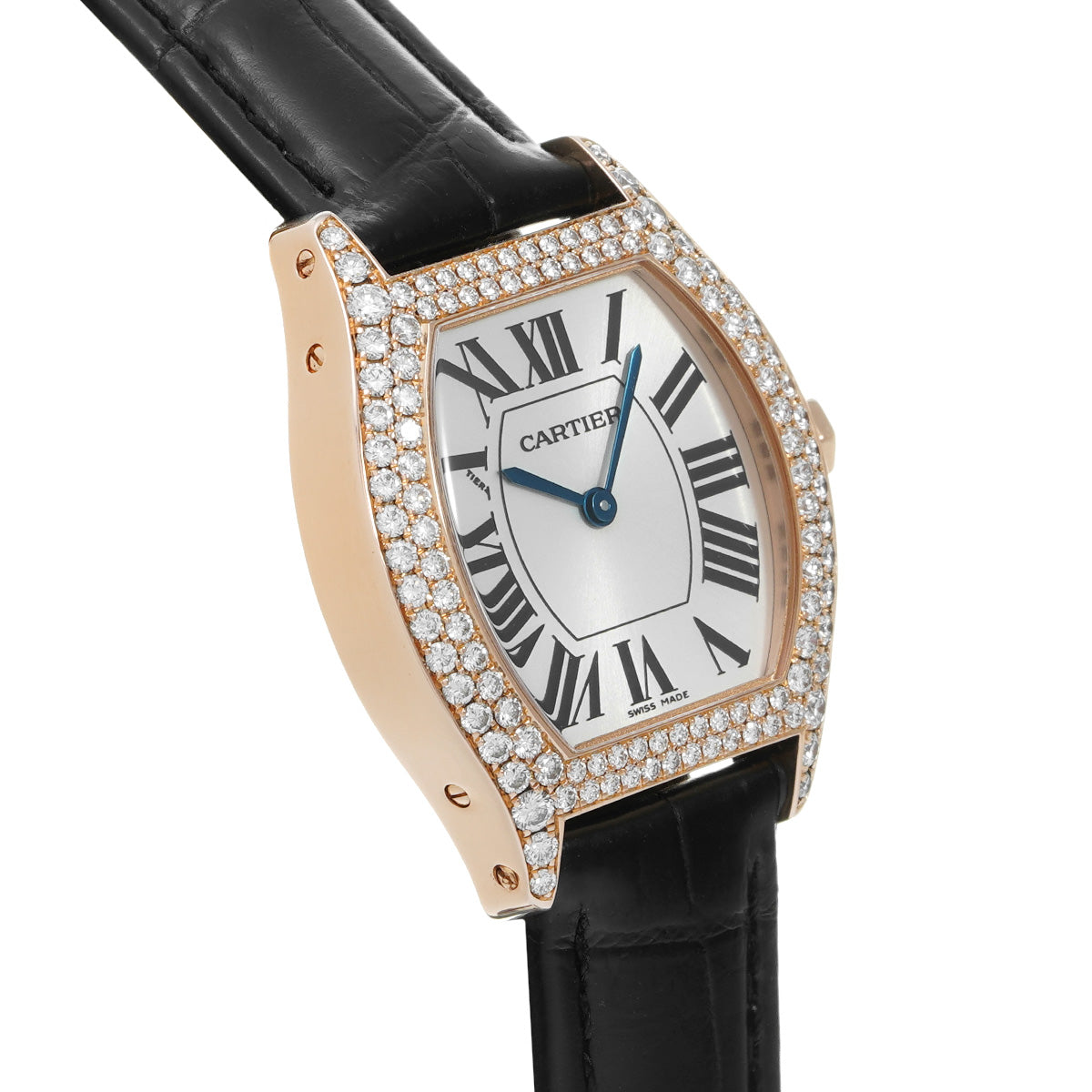 Tortue SM WA505031 Silver CARTIER Ladies [Pre-Owned].