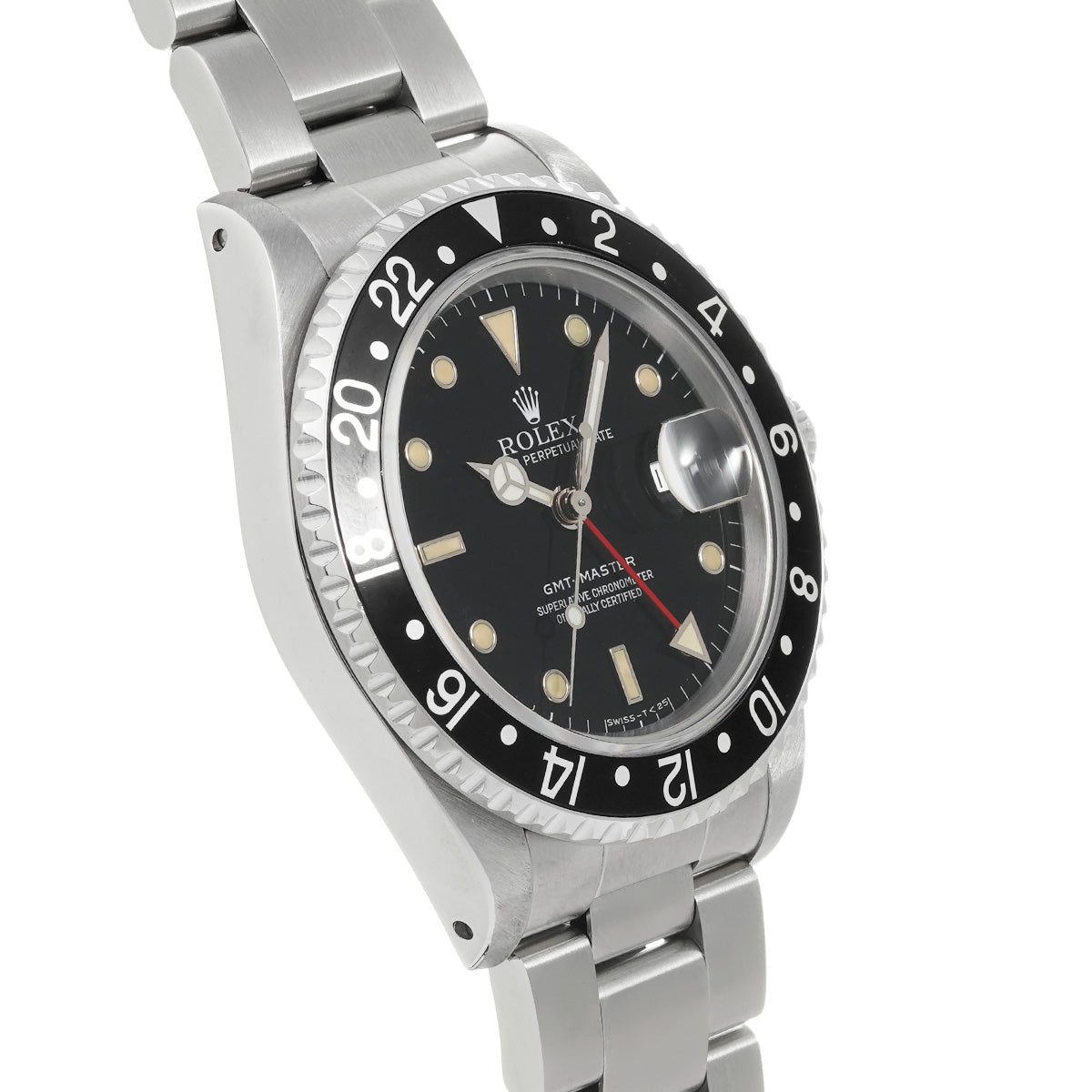 GMT Master 16700 N (manufactured circa 1992) Black ROLEX Men's [Pre-Owned].