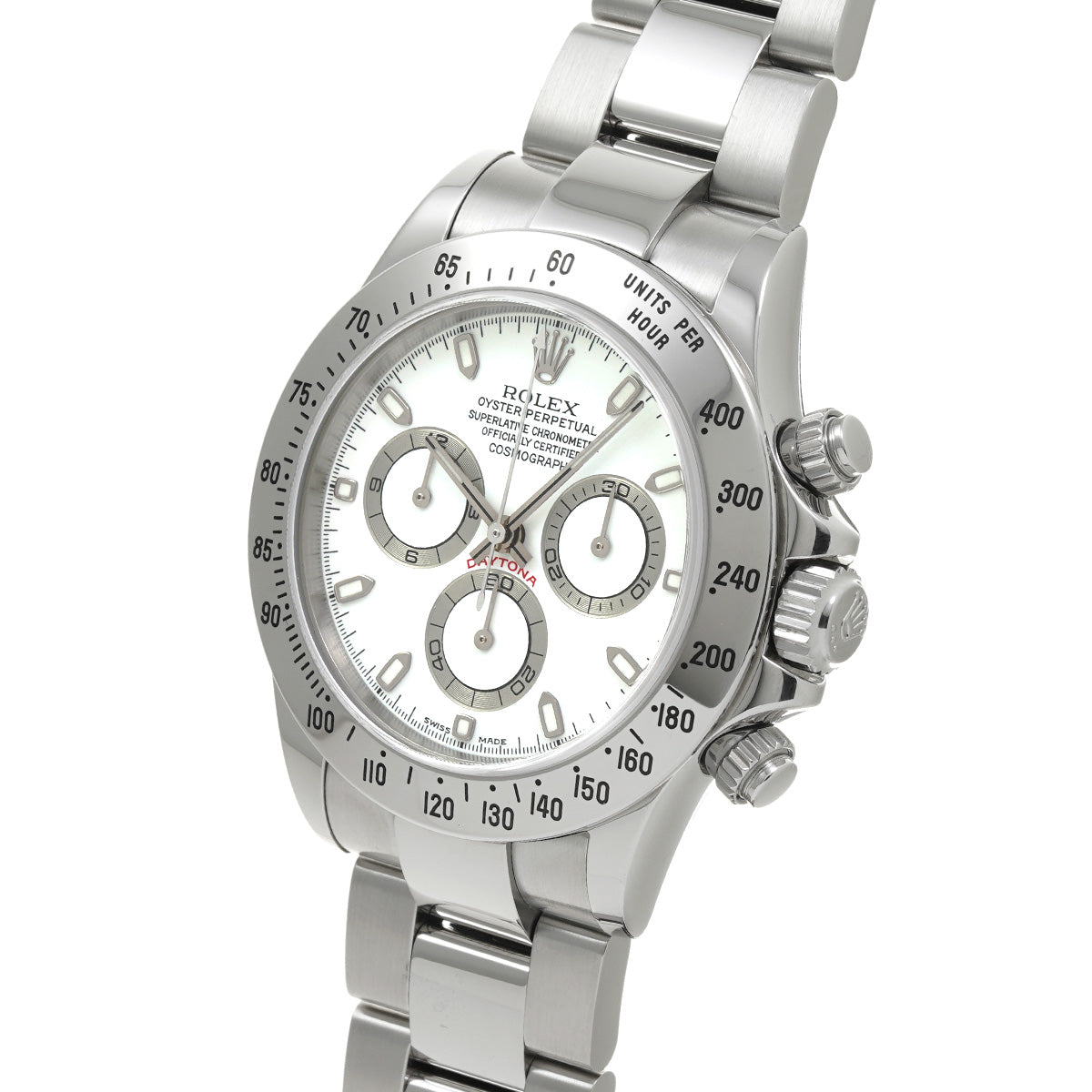 Cosmograph Daytona 116520 K (manufactured around 2002) White ROLEX Men's [Pre-Owned].