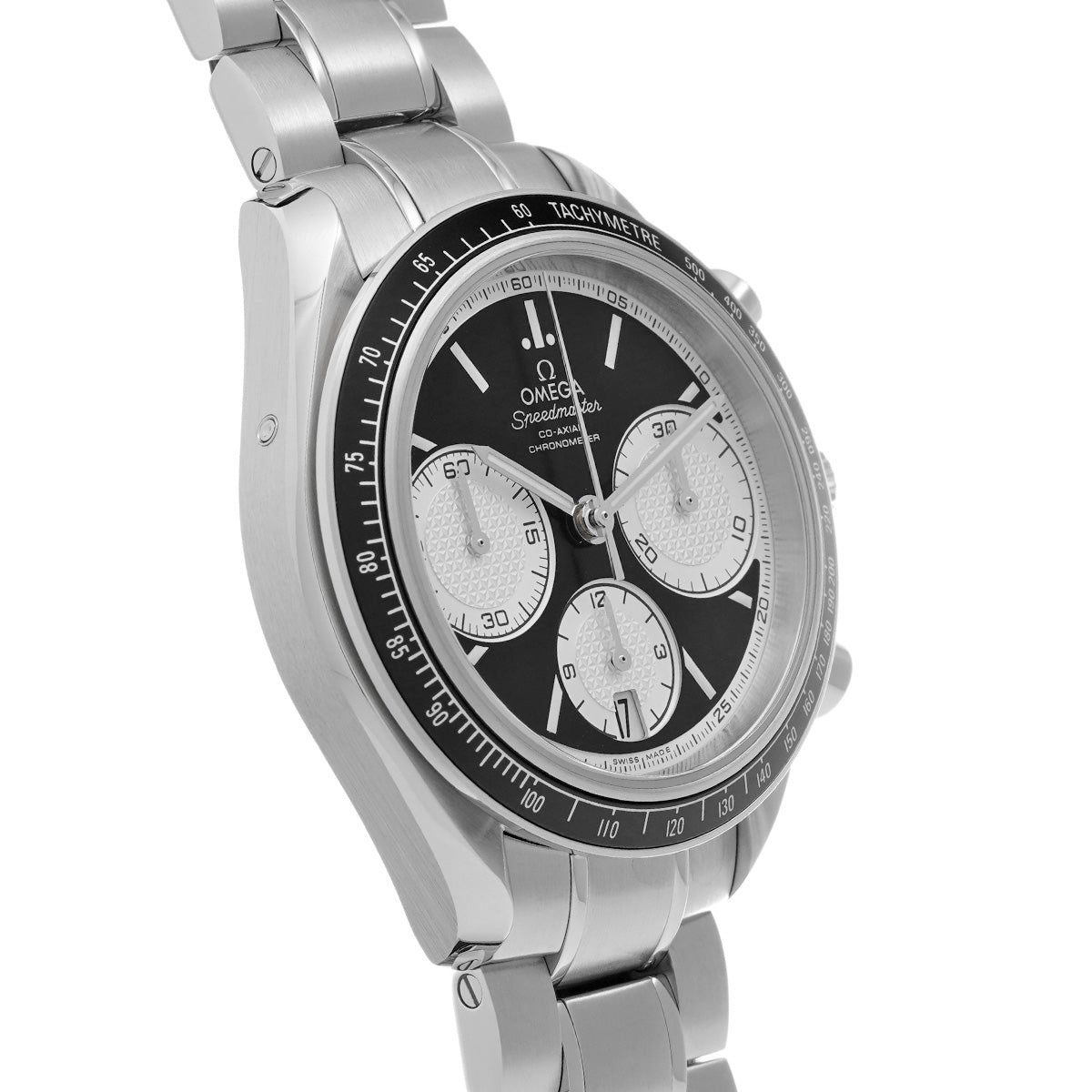 Speedmaster Racing Co-Axial 326.30.40.50.01.002 Black/Silver OMEGA Men's [Pre-Owned].