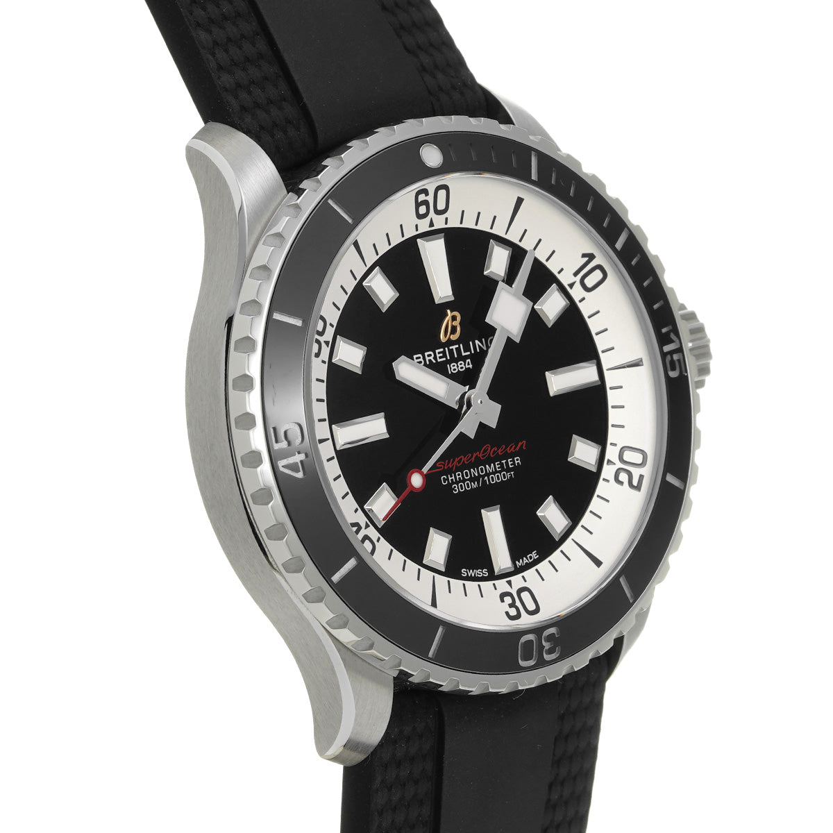 Super Ocean Automatic 42 A17375211B1S1 Black BREITLING Men's [Pre-Owned].