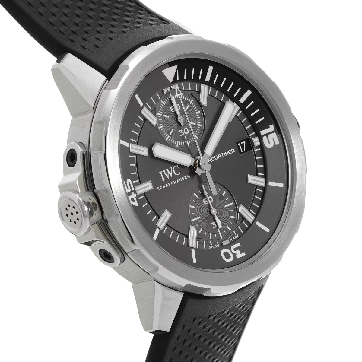 Aquatimer Chronograph Shark IW379506 Gray IWC Men's [Pre-Owned]