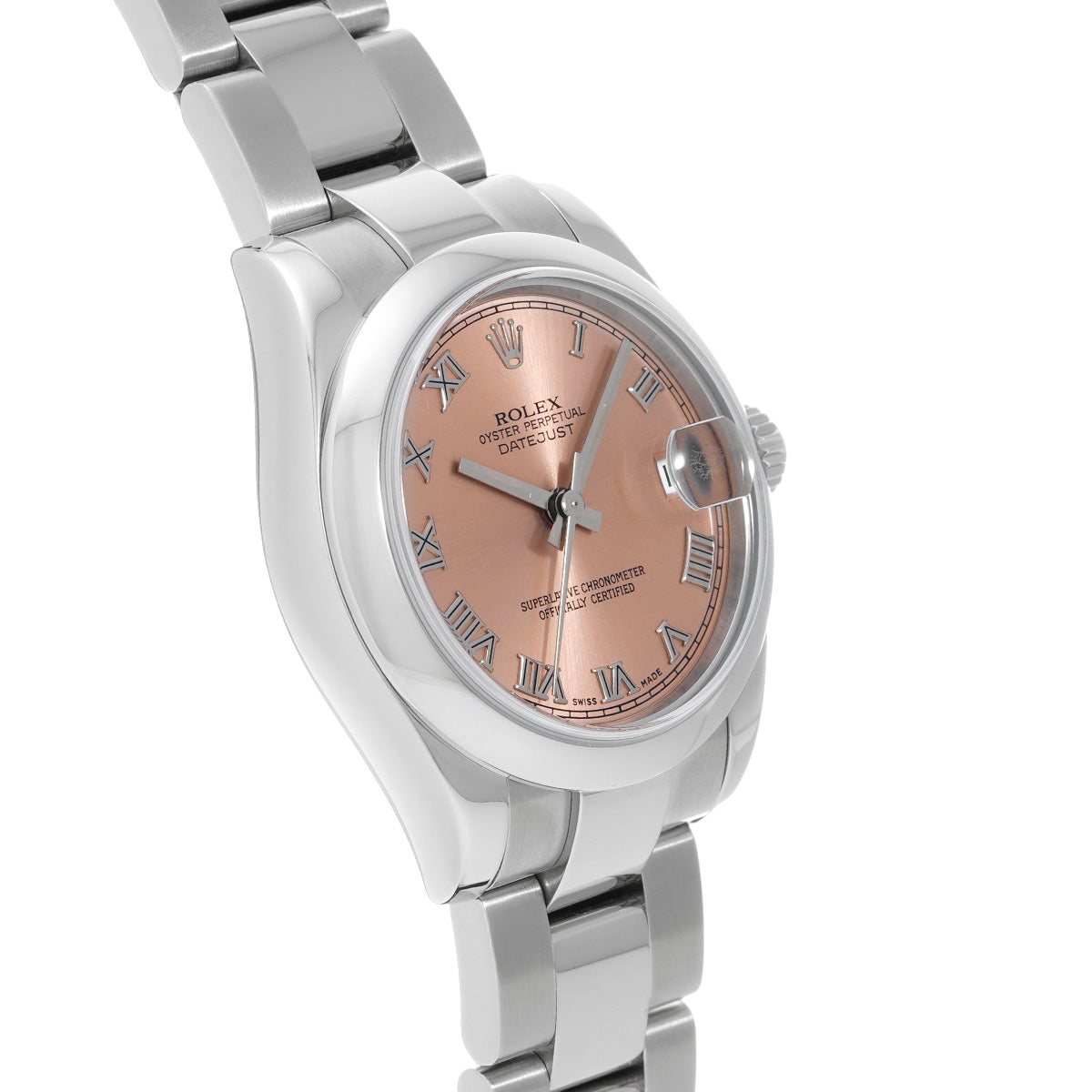 DATE JUST 178240 D (manufactured circa 2006) Pink ROLEX Unisex [Pre-Owned].