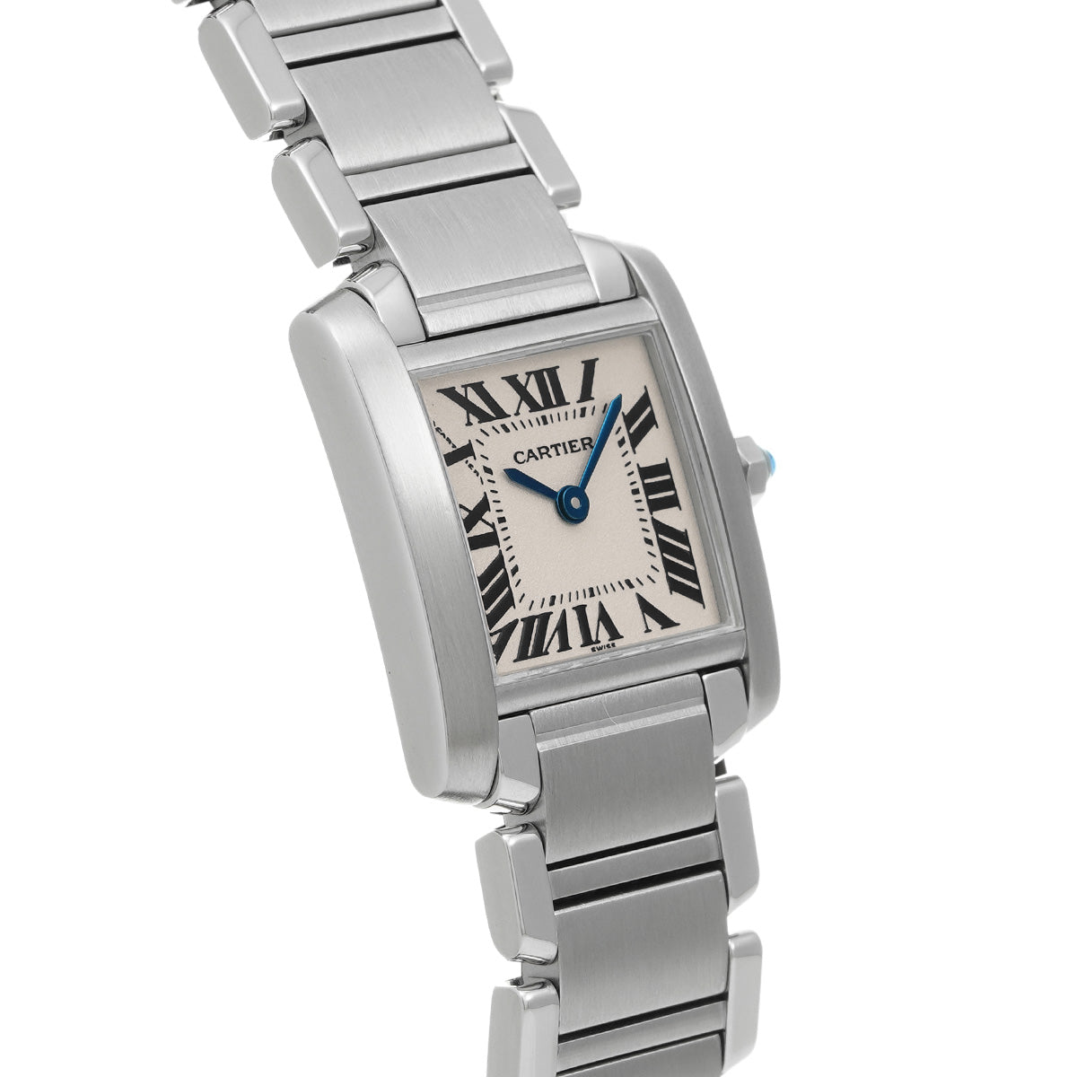 Tank Francaise SM W51008Q3 Silver CARTIER Ladies [Pre-owned]