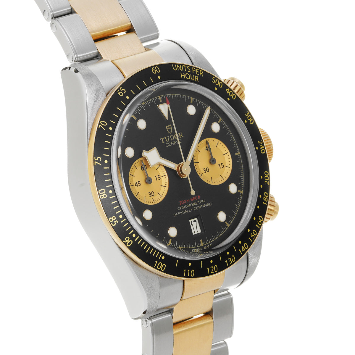 Black Bay Chrono S&amp;G 79363N Black/Champagne TUDOR Men's [Pre-Owned].