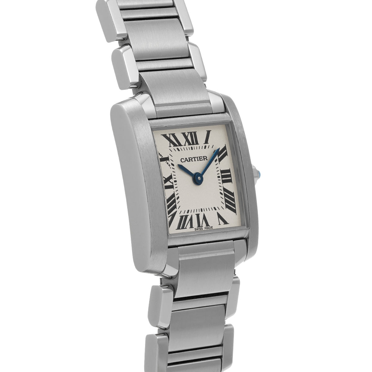 Tank Francaise SM W51008Q3 Silver CARTIER Ladies [Pre-owned]