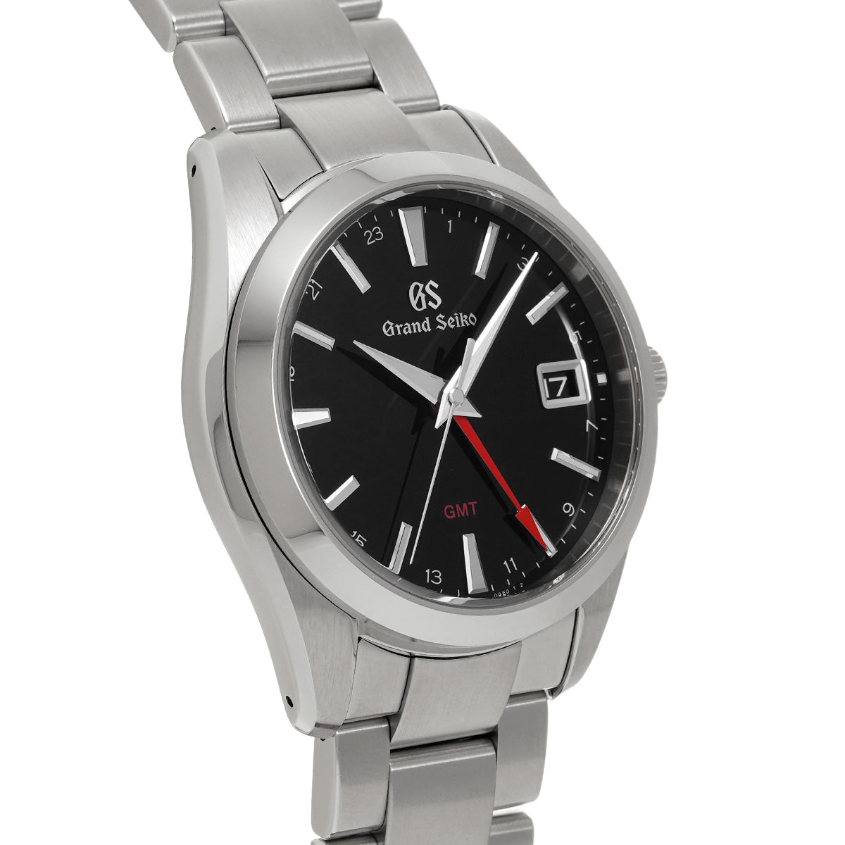 SBGN013 Heritage Collection Quartz GMT Black Grand Seiko Men's [Pre-Owned].