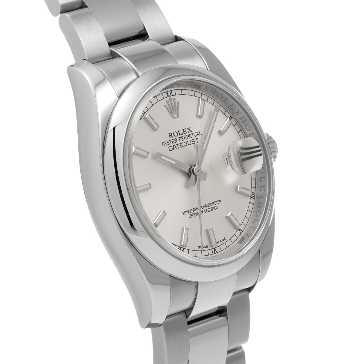 DATE JUST 116200 Z (made around 2007) Silver ROLEX Men's [Pre-Owned].