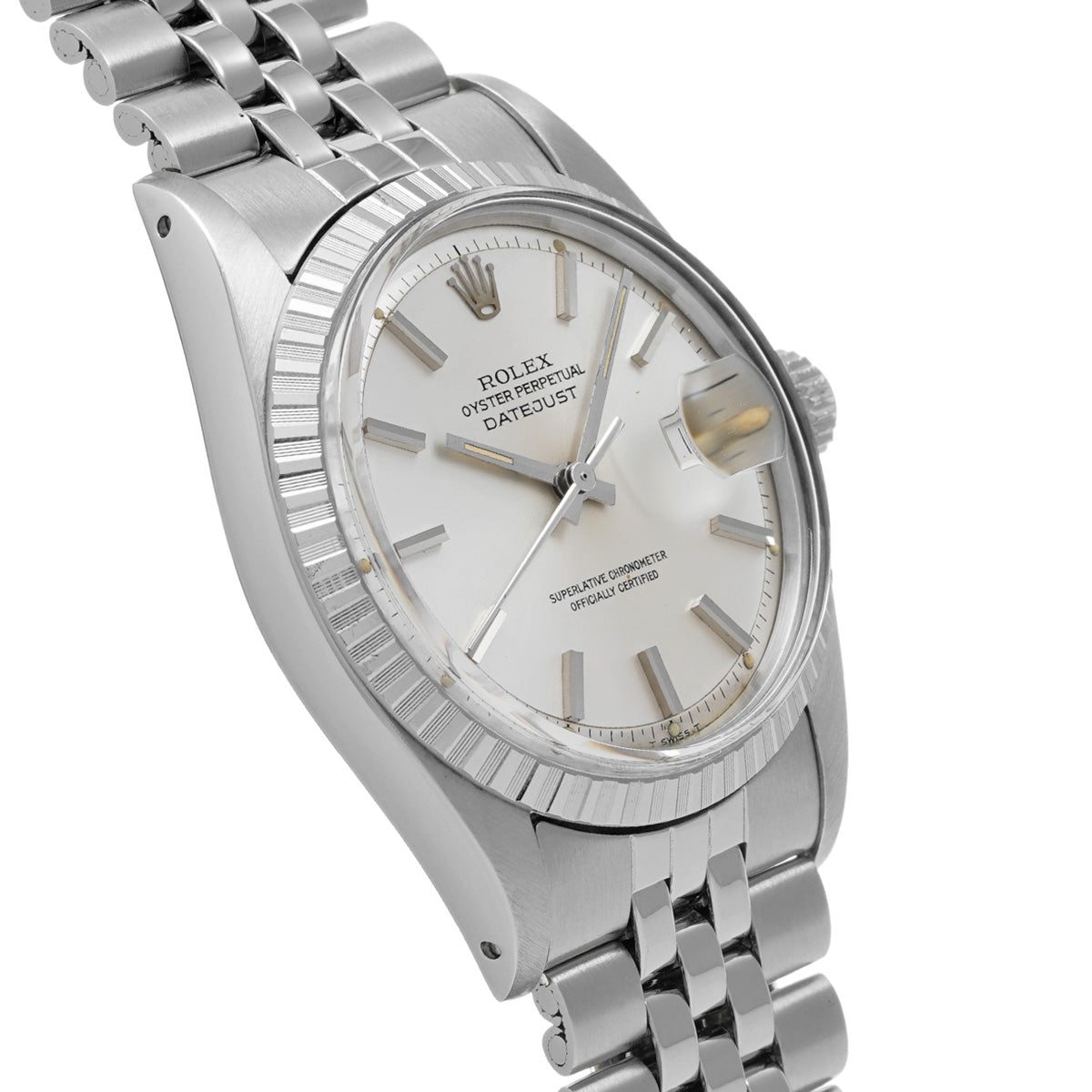 DATE JUST 1603 36th (manufactured circa 1974) Silver ROLEX Men's [Pre-Owned].