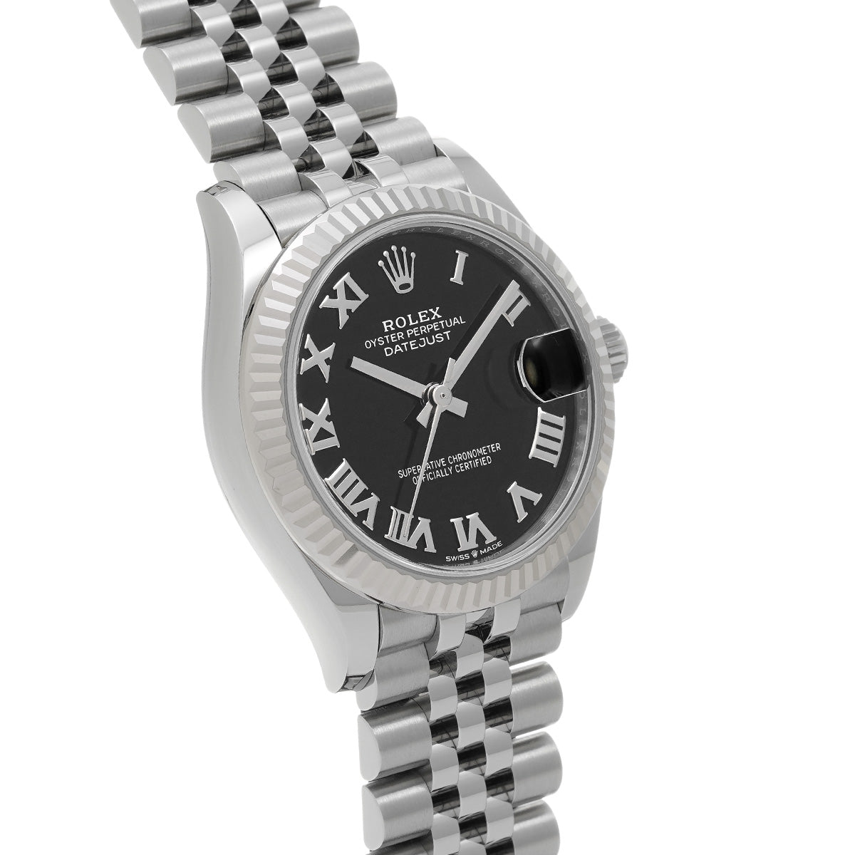 DATE JUST 31 278274 Random Serial Black ROLEX Unisex [Pre-owned].