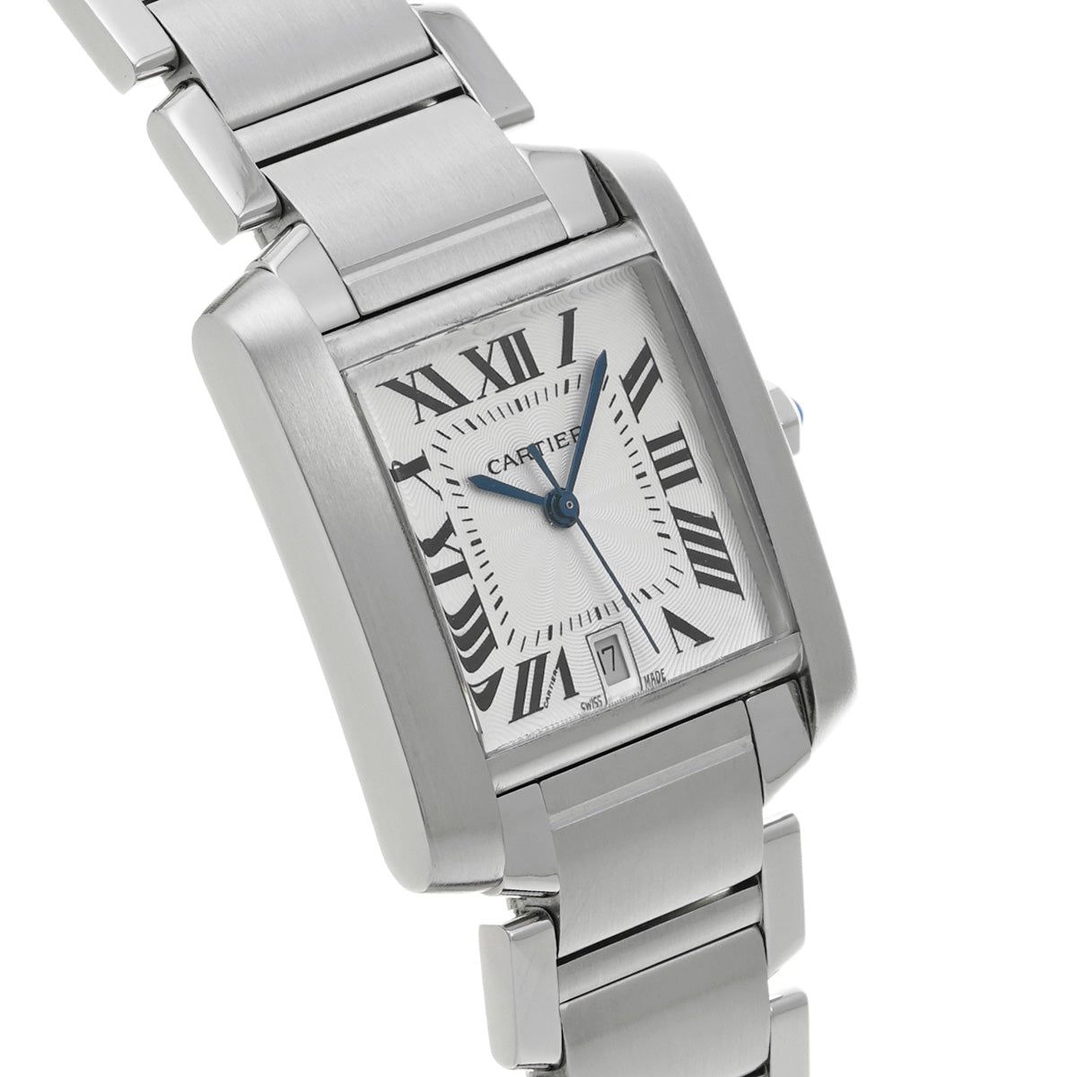 Tank Francaise LM W51002Q3 Silver CARTIER Men's [Pre-owned]
