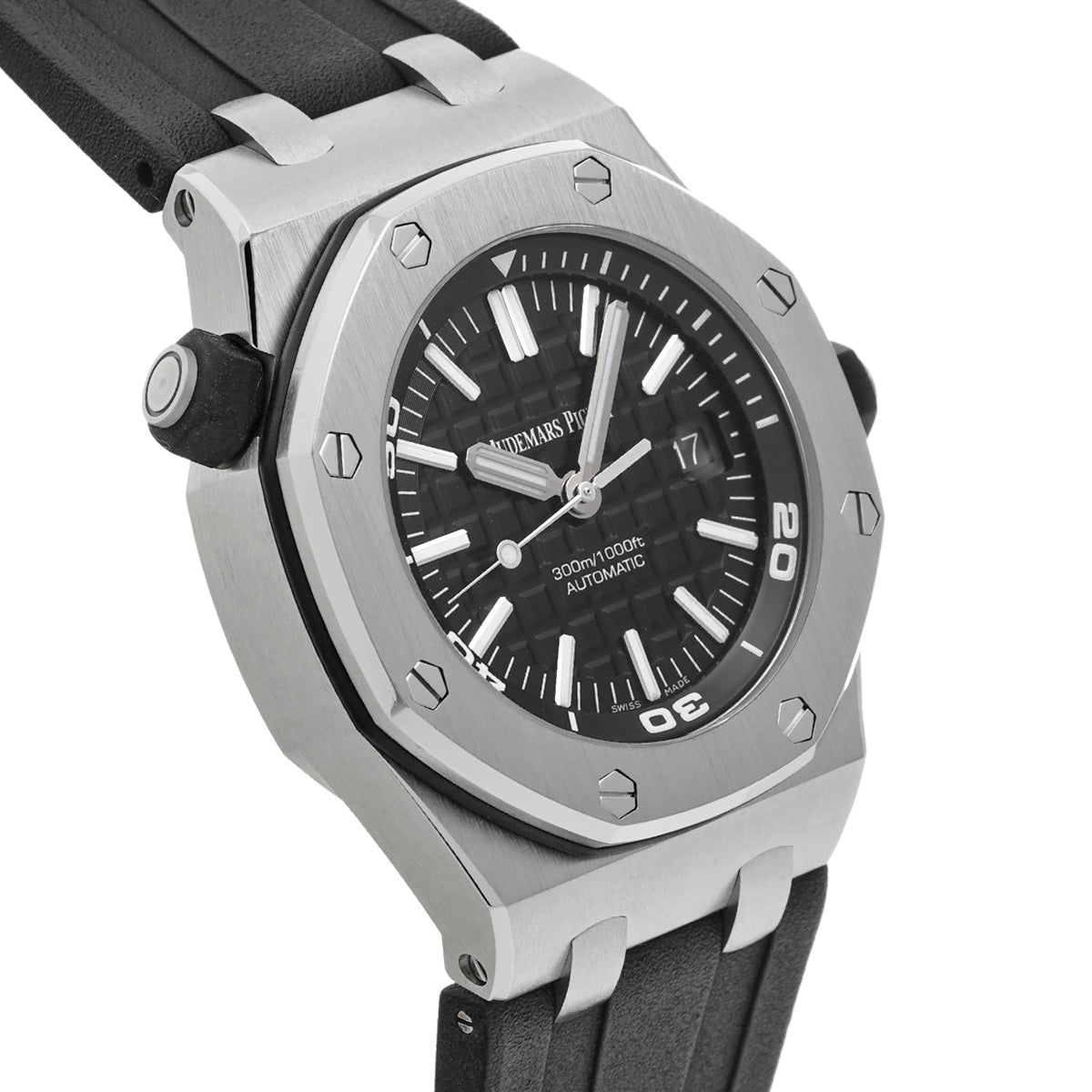 Royal Oak Offshore Diver 15710ST.OO.A002CA.01 Black AUDEMARS PIGUET Men's [Pre-owned]