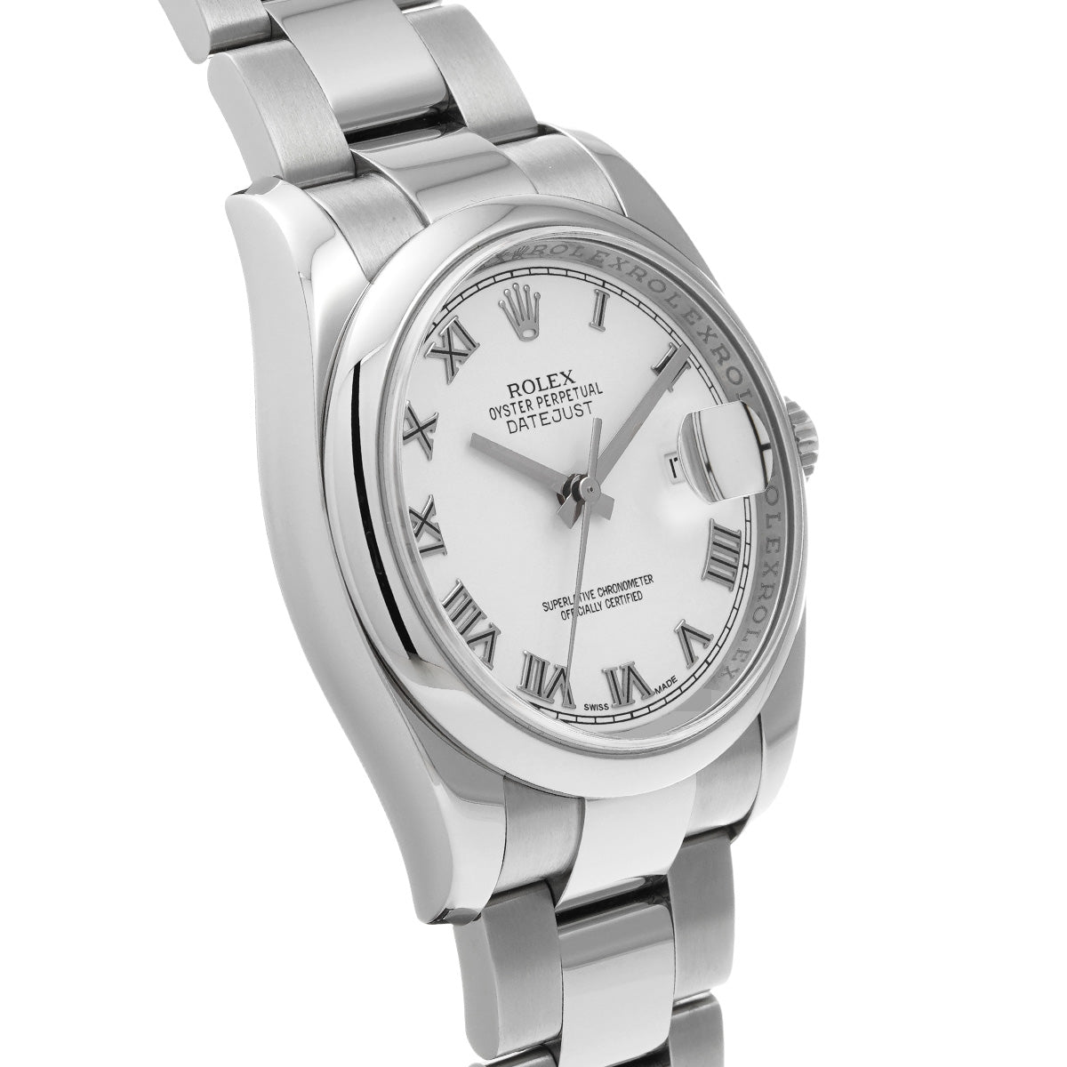 DATE JUST 116200 G (made around 2010) White ROLEX Men's [Pre-Owned].