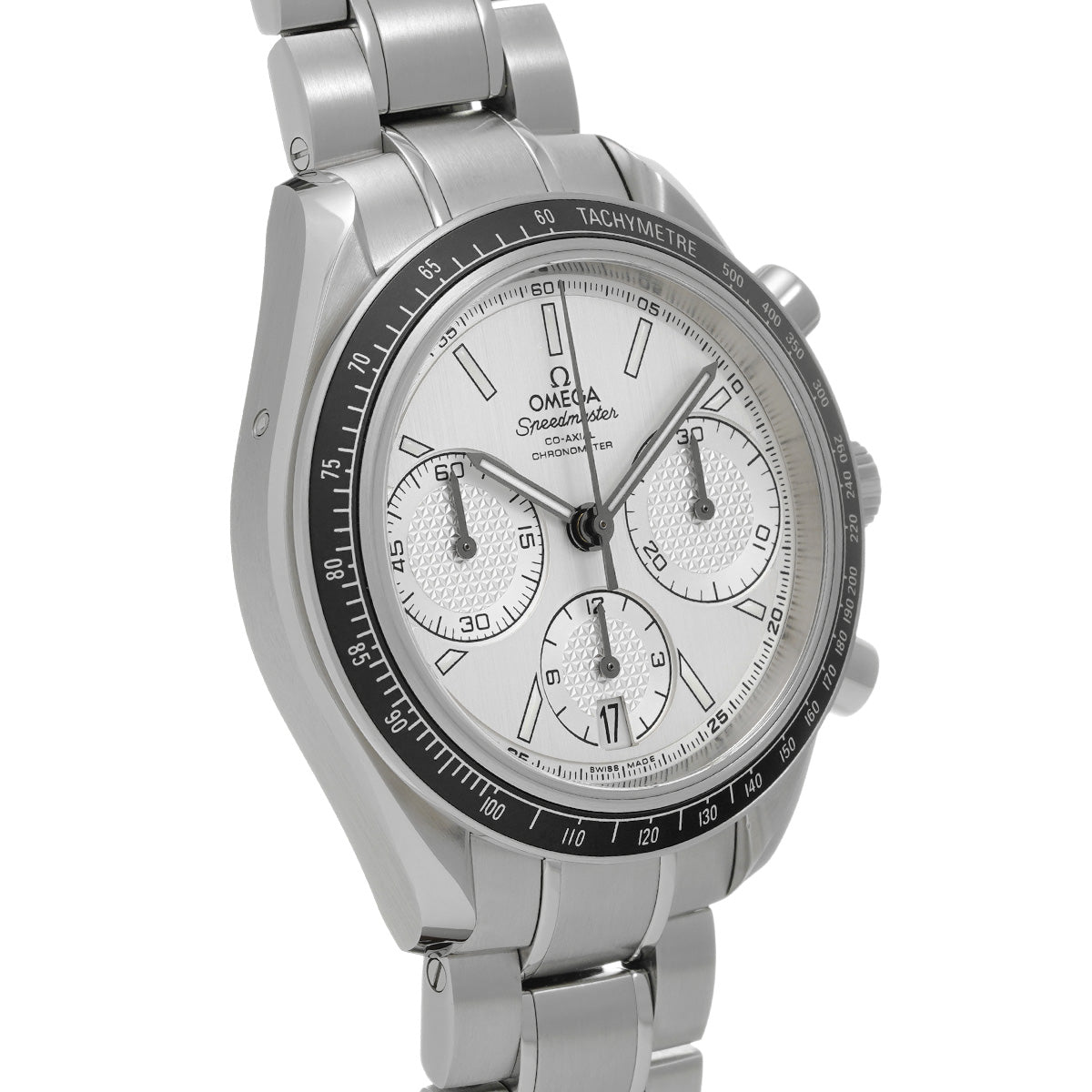 Speedmaster Racing Co-Axial 326.30.40.50.02.001 Silver OMEGA Men's [Pre-Owned].