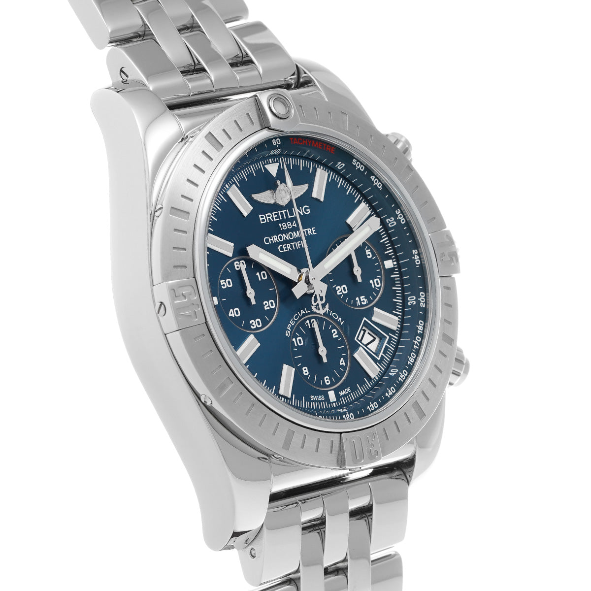 Chronomat 44 Special AB011511/C956 Blue BREITLING Men's [Pre-Owned].