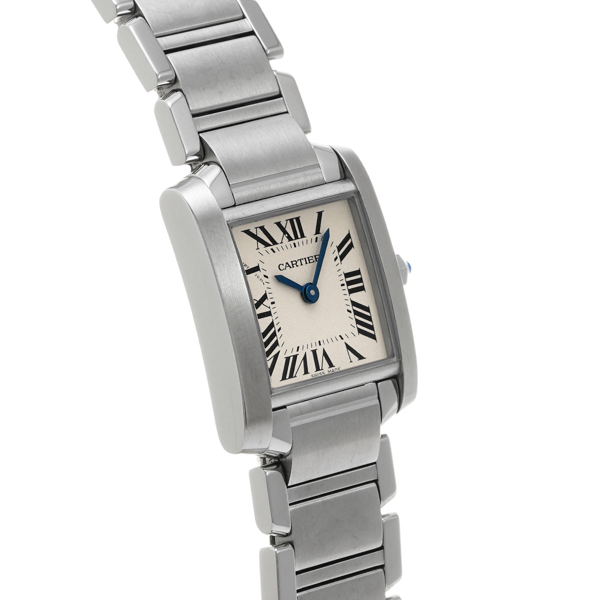 Tank Francaise SM W51008Q3 Silver CARTIER Ladies [Pre-owned]