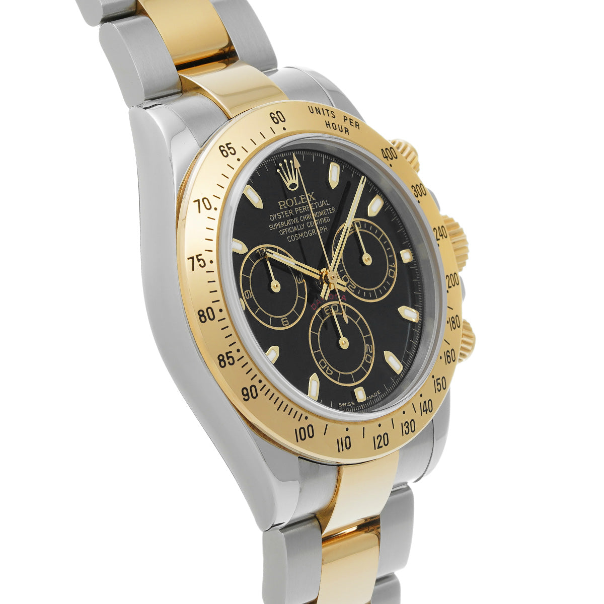 Cosmograph Daytona 116523 Y No. (manufactured around 2002) Black ROLEX Men's [Pre-Owned].