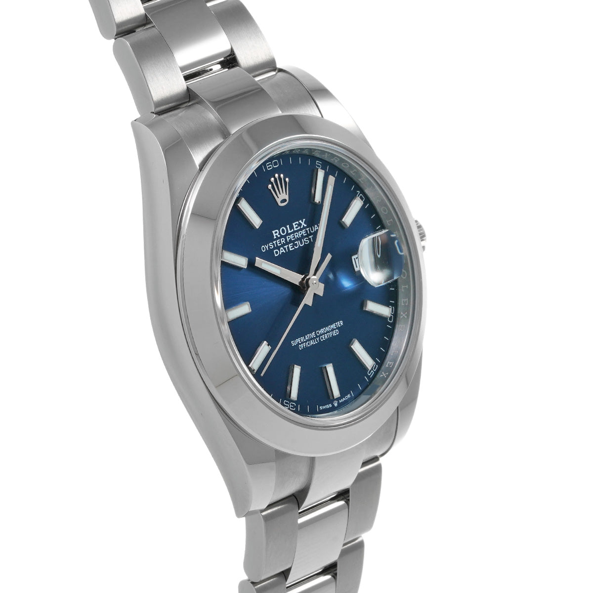 Datejust 41 126300 Random Serial Blue ROLEX Men's [Pre-Owned].