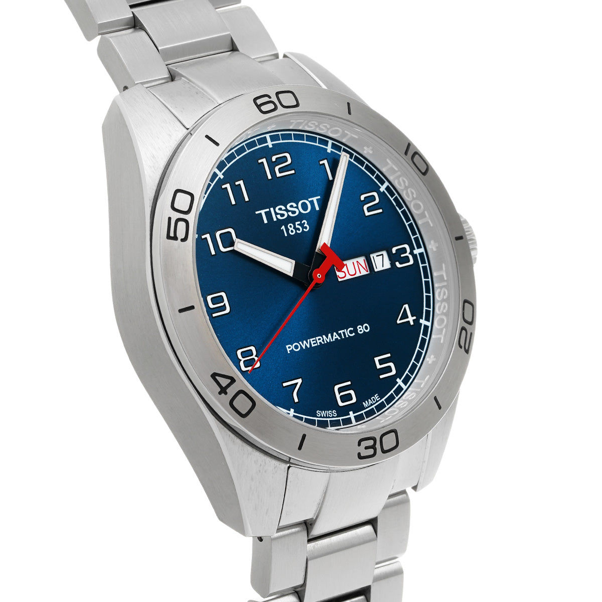 PRS 516 Powermatic 80 T131.430.11.042.00 Blue TISSOT Men's [pre-owned].