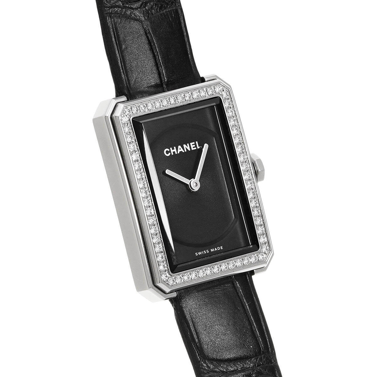 Boyfriend H4883 Black CHANEL Women's [Pre-owned].