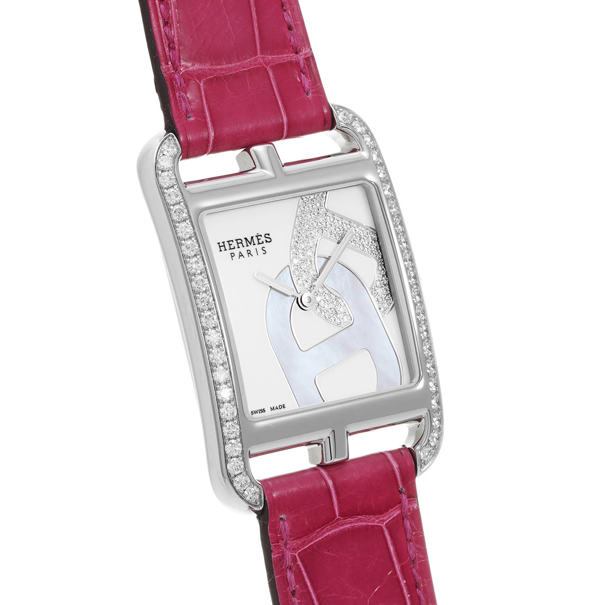 Cape Cod DubreTour W047690WW00 White MOP/Diamond HERMES Ladies [Pre-Owned].